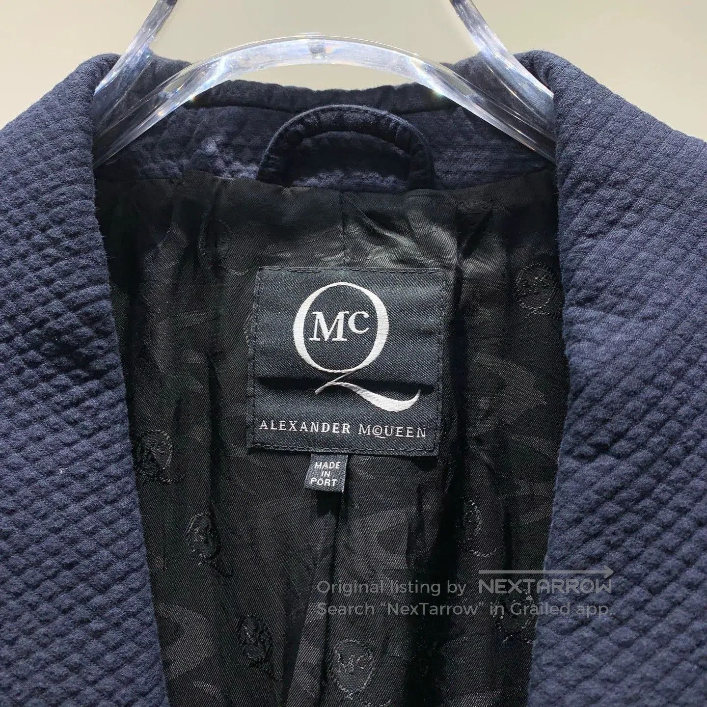 Alexander McQueen McQueen Black Embroidered Collar Blazer. Size US L / EU 52-54 / 3 - 2 Thumbnail