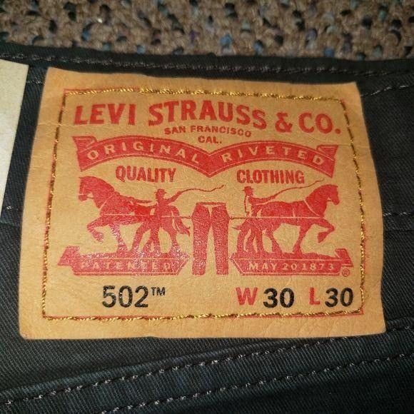 Levi's Levi's Jeans 502 Taper. 30/30 Size US 30 / EU 46 - 4 Thumbnail