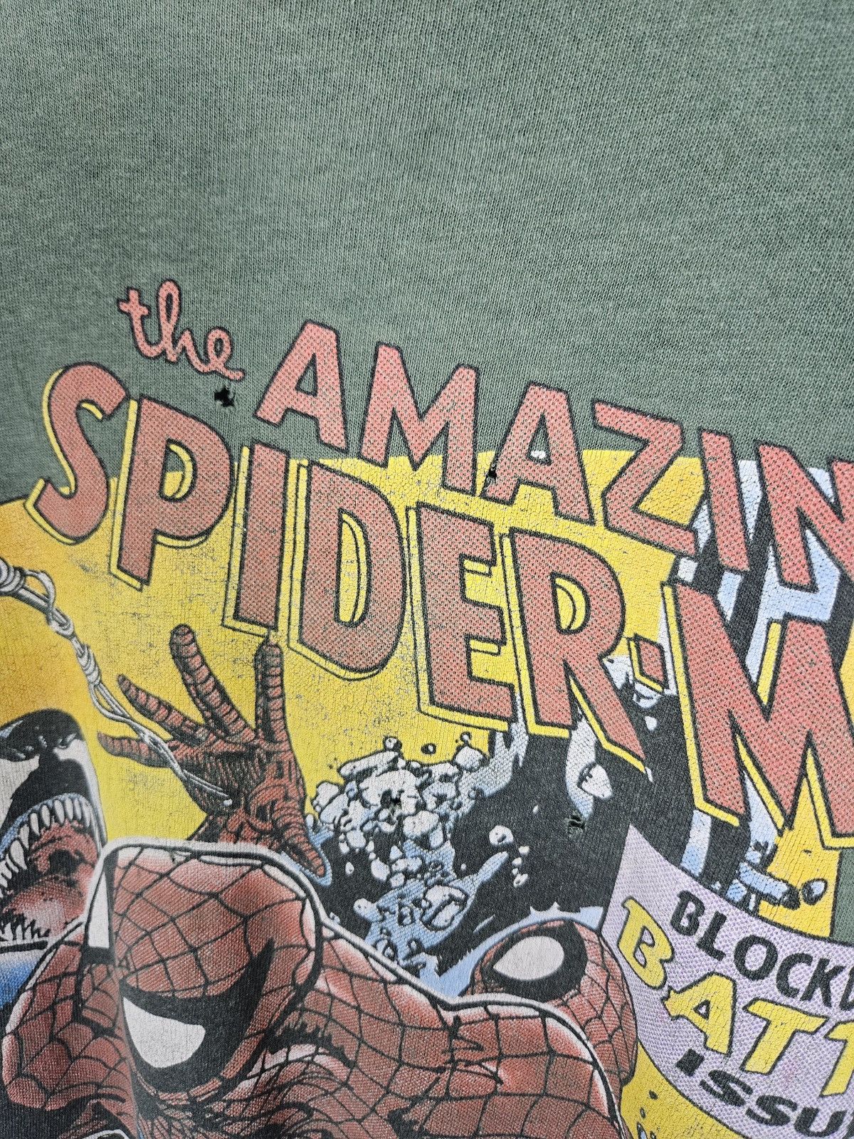 Vintage Vintage Amazing Spiderman Marvel Comic 90s Shirt Size US L / EU 52-54 / 3 - 8 Thumbnail
