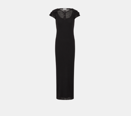 image of Dior O1Bcso1Str0524 Dress In Black, Women's (Size Small)