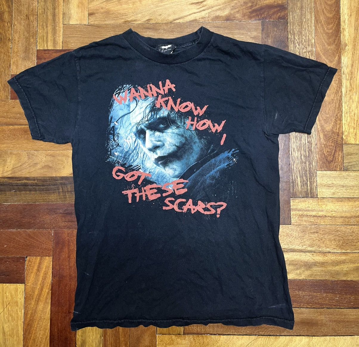 DC Comics × Vintage The Dark Knight Joker Heath Ledger Vintage 2009 T Shirt Size US S / EU 44-46 / 1 - 1 Thumbnail