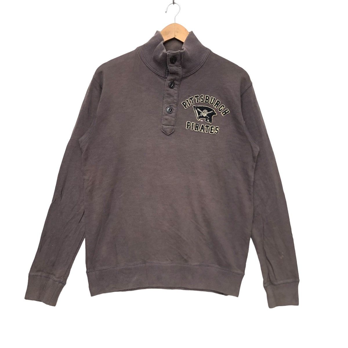 MLB Vintage 90s Pittsburg Pirates Logo Sweatshirt | L | MLB Size US L / EU 52-54 / 3 - 1 Thumbnail