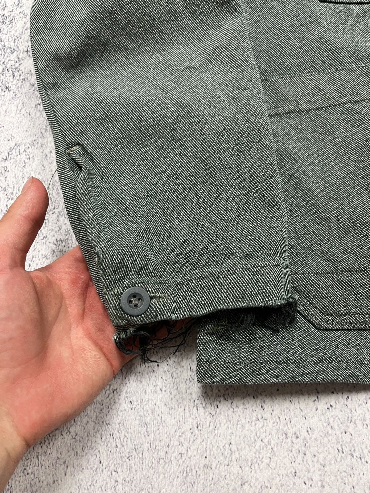 Vintage 90’s 80’s Sanfor Work Jacket Distressed Rare