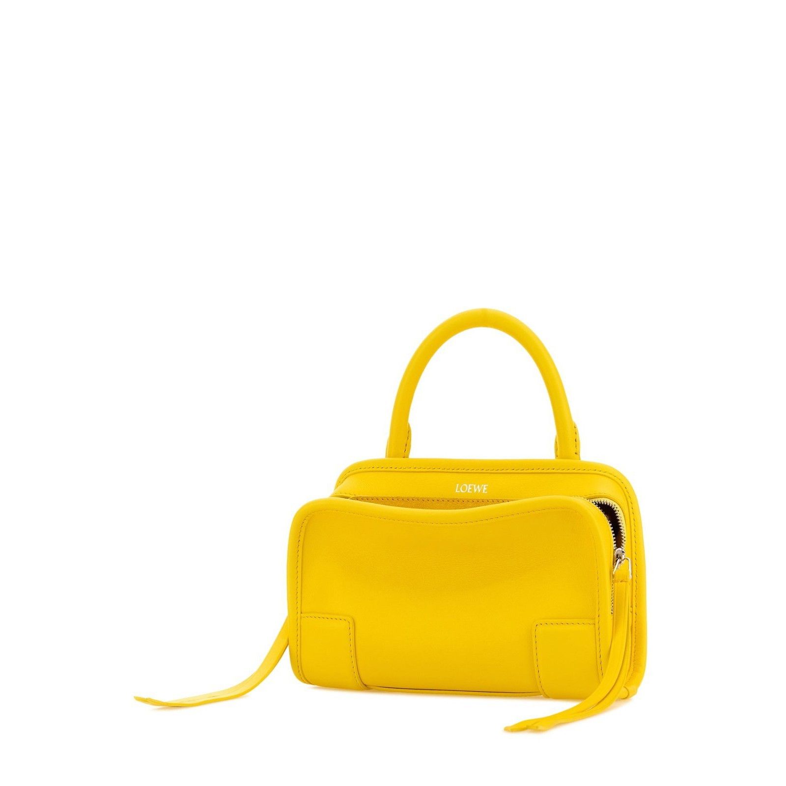 Loewe LOEWE Amazona Mini Daisy Yellow Top Handle Bag New & Authent Size ONE SIZE - 2 Thumbnail