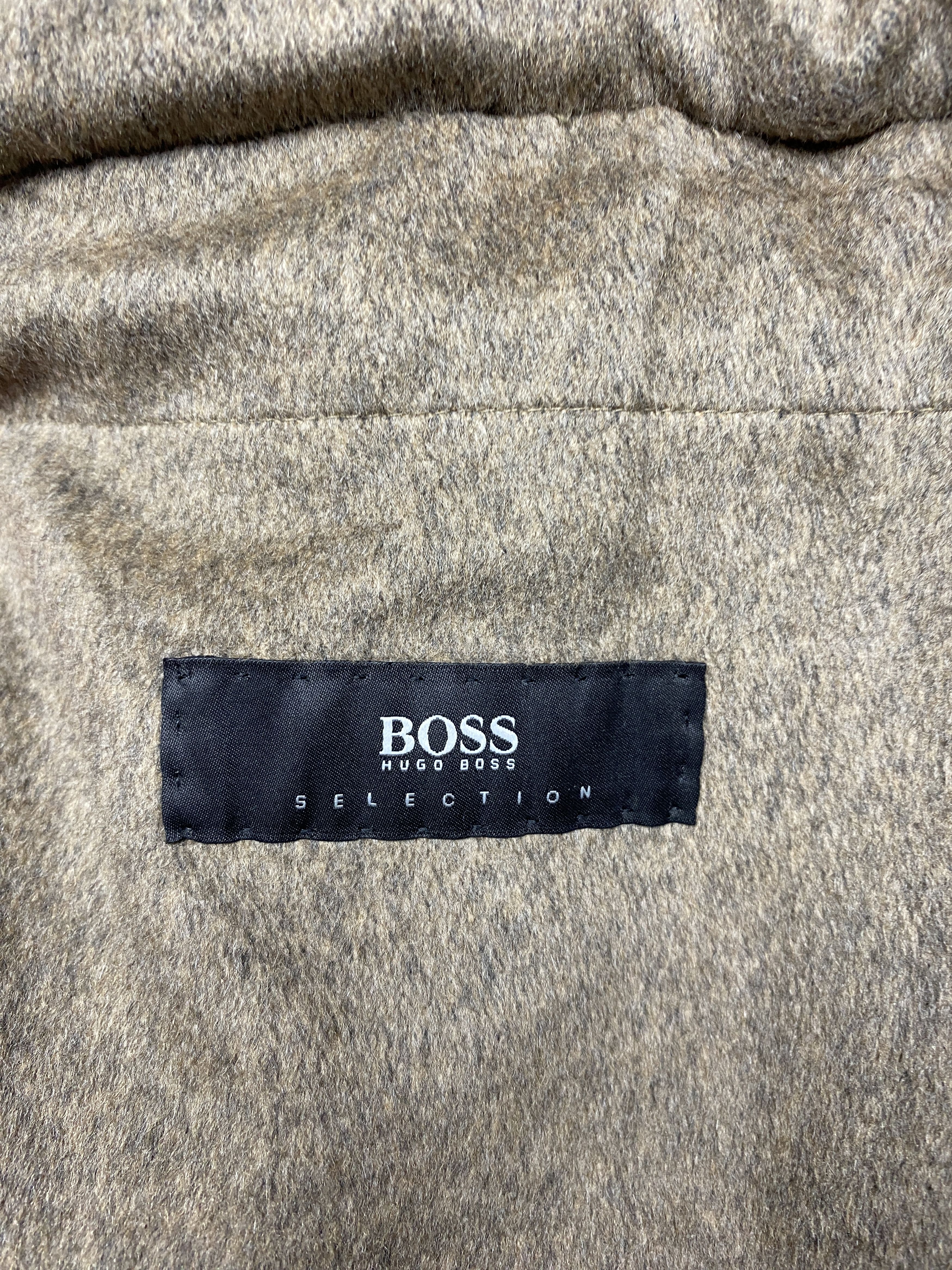 Hugo Boss Hugo Boss Vintage Mens Camel Wool Coat Jacket Size US M / EU 48-50 / 2 - 7 Thumbnail
