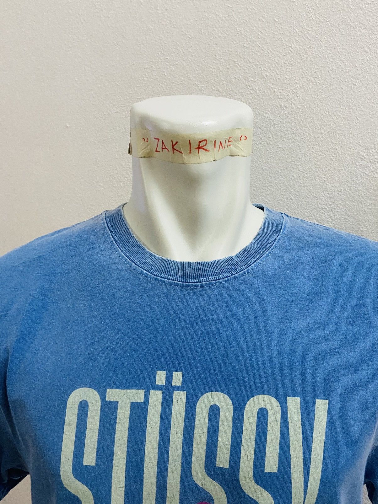 Stussy STUSSY SURFMAN SS21 PIGMENT DYED TEE Size US S / EU 44-46 / 1 - 9 Thumbnail