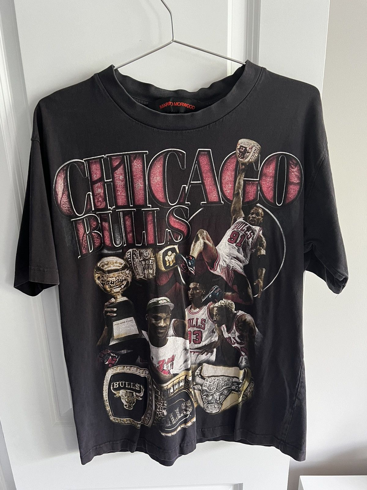 Marino Morwood Vintage Marino Morwood Chicago Bulls T-Shirt Size US M / EU 48-50 / 2 - 1 Thumbnail