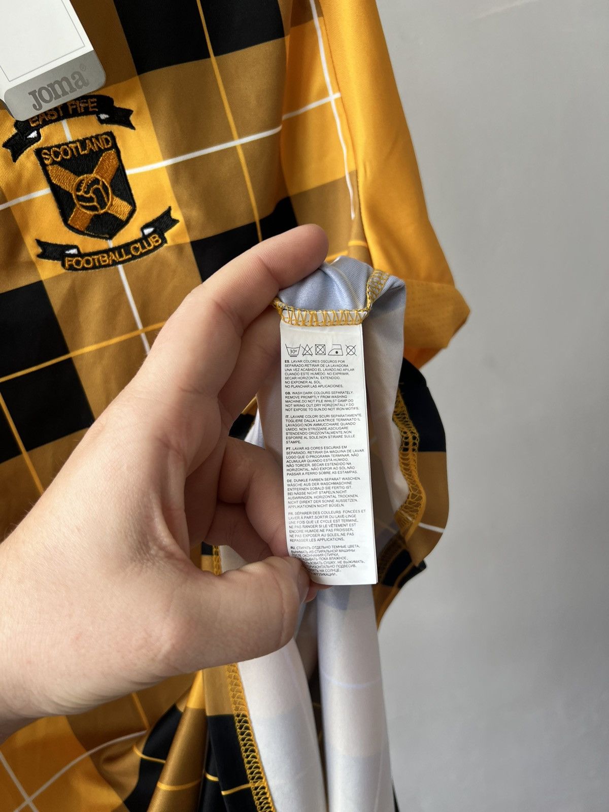 Joma NWT 2020/21 EAST FIFE SCOTLAND HOME SOCCER JERSEY FOOTBALL Size US XL / EU 56 / 4 - 10 Thumbnail