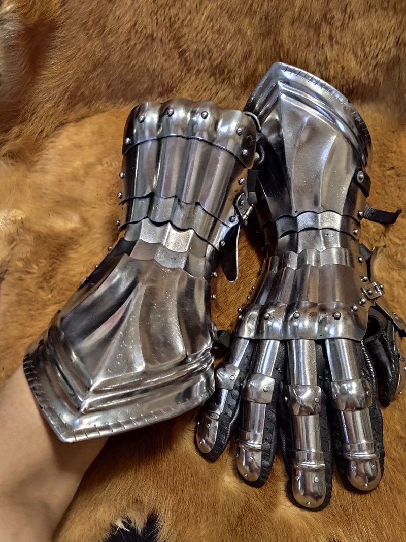Japanese Brand × Vintage Vintage Medieval Handmade Gloves Size ONE SIZE - 2 Thumbnail