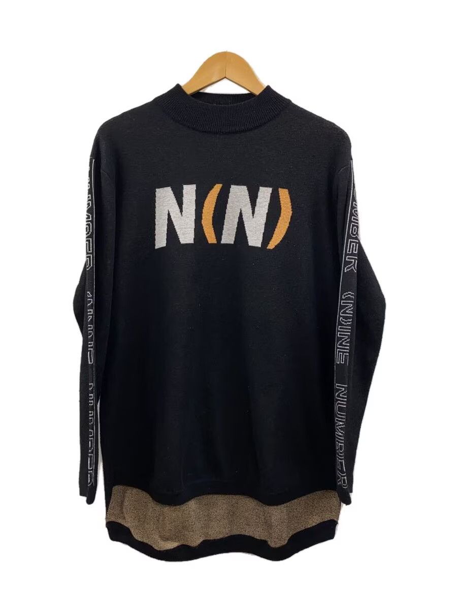 Number (N)ine Logo Knit Sweater Size US S / EU 44-46 / 1 - 1 Thumbnail