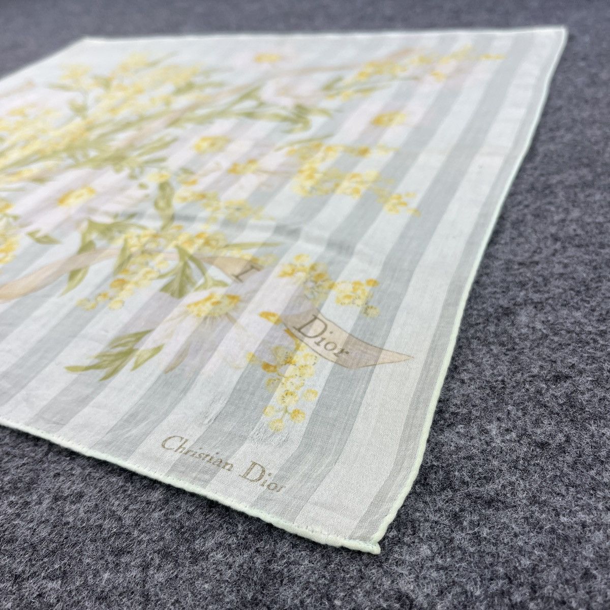 Vintage Christian Dior Handkerchief / Bandana / Neckerchief B725 Size ONE SIZE - 4 Thumbnail