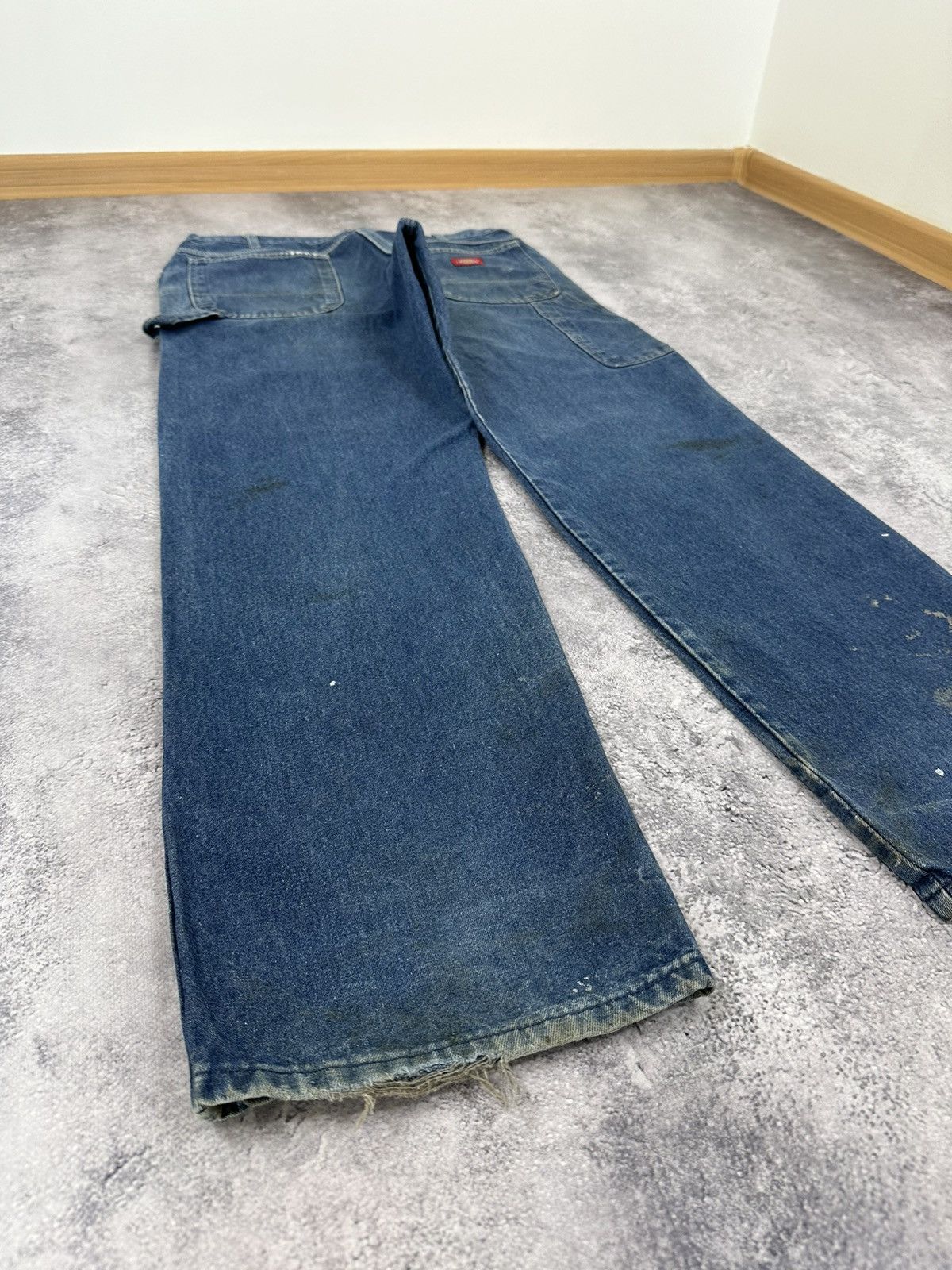 Dickies Vintage Dickies USA Carpenter Baggy Cargo Utility Work Pants Size US 34 / EU 50 - 3 Thumbnail