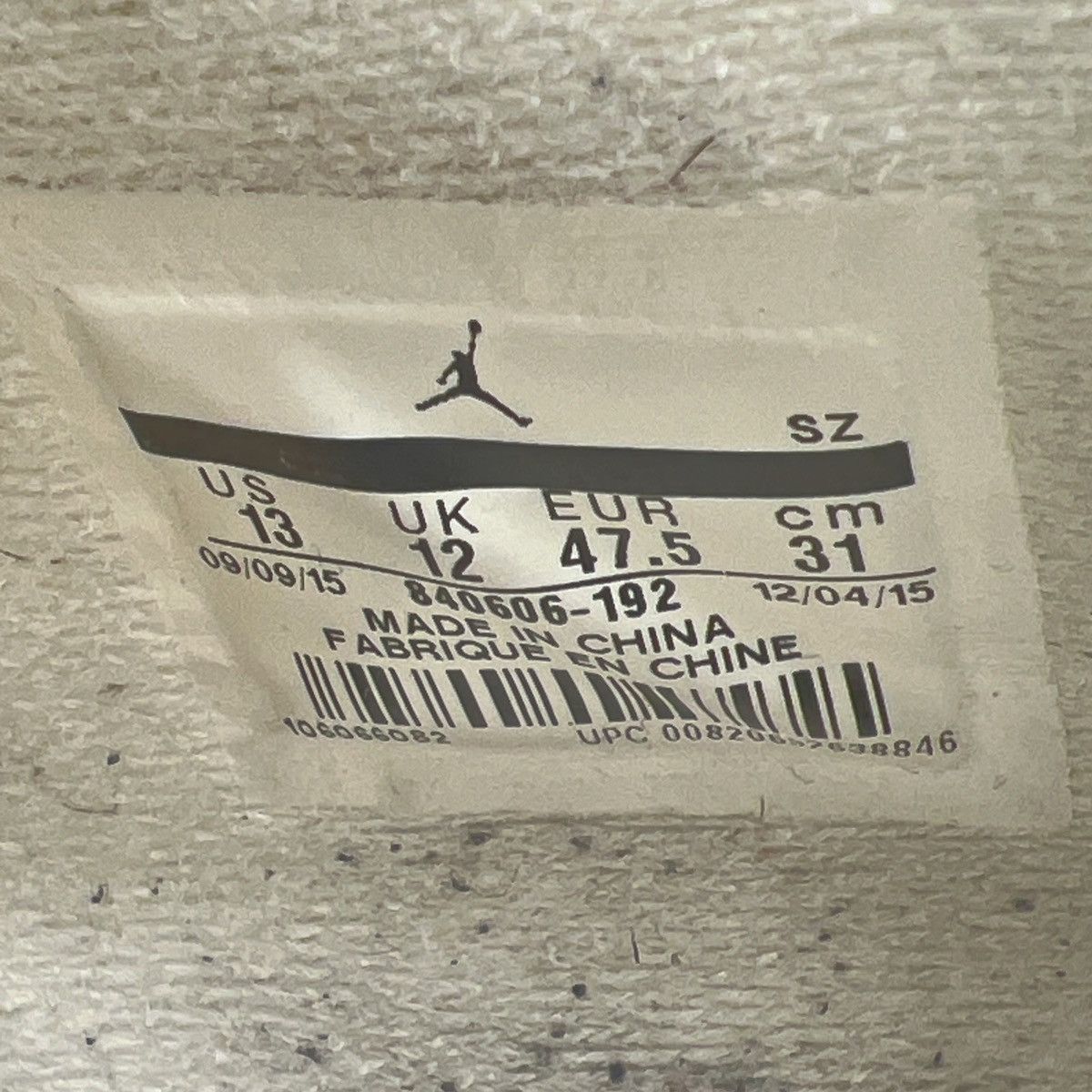 Jordan Brand Air Jordan 4 white cement Size US 13 / EU 46 - 9 Thumbnail