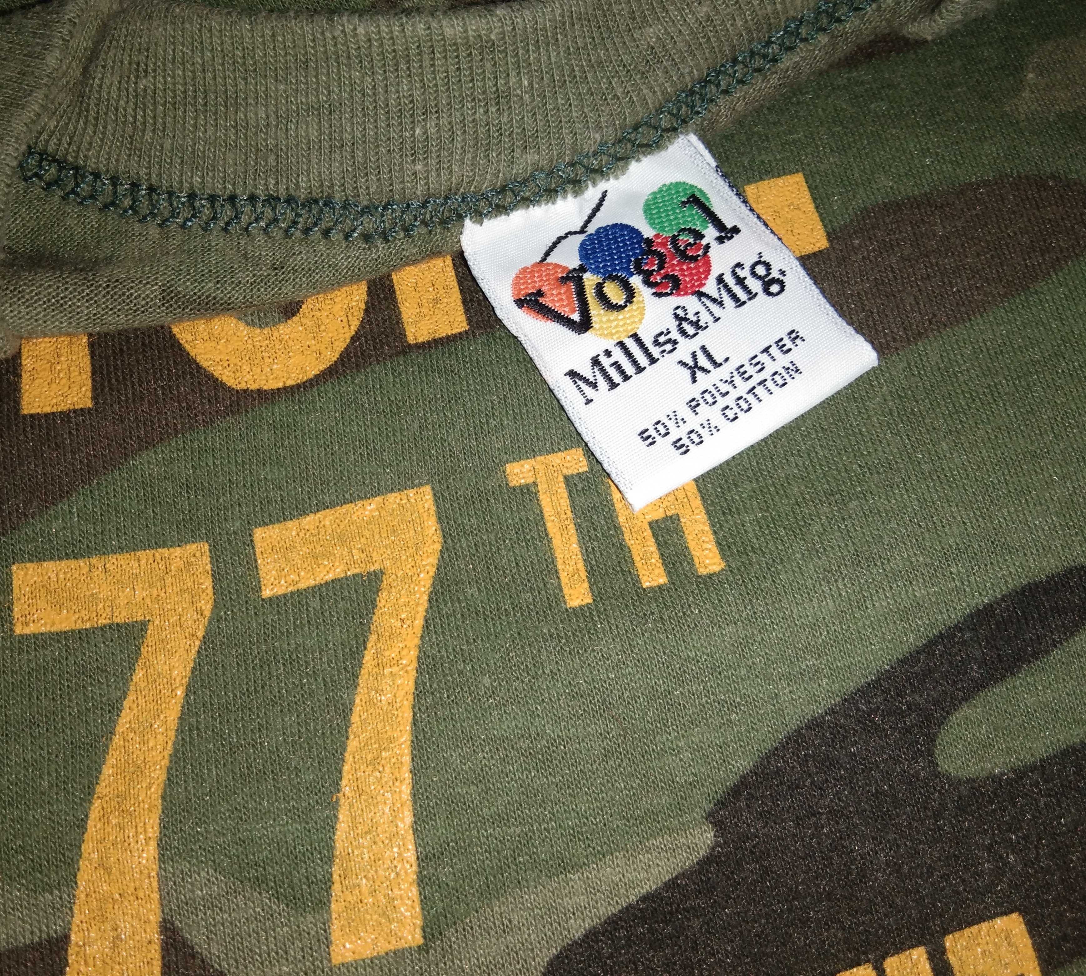 Vintage VTG 80s M.A.S.H Camo 💣💥 50/50 Single Stitch tshirt Size US L / EU 52-54 / 3 - 2 Thumbnail