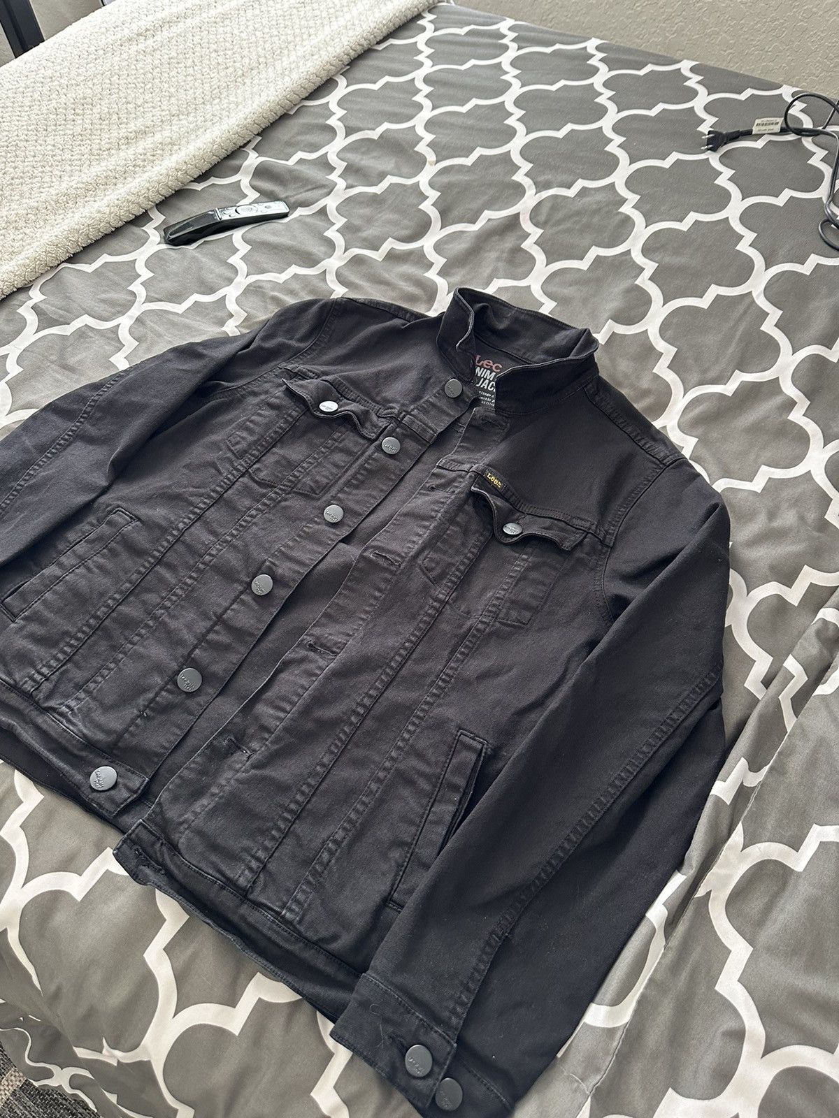 Lee × Vintage Lee Black Denim Jacket Size US M / EU 48-50 / 2 - 3 Thumbnail