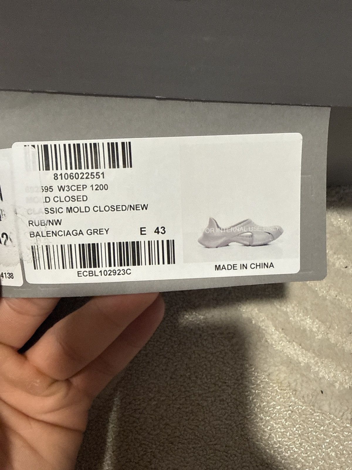 Balenciaga Balenciaga rubber sandals Size US 10 / EU 43 - 7 Thumbnail