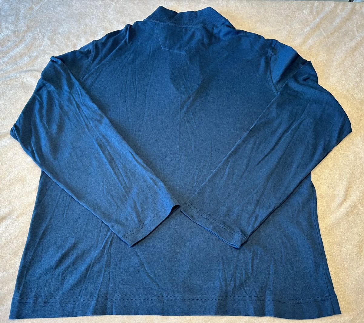 Robert Graham Robert Graham Men's Blue Quarter Zip Knit Shirt-Size XL Size US XL / EU 56 / 4 - 7 Thumbnail