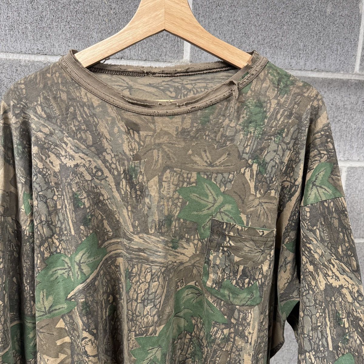 Vintage Thrashed Faded Distressed Dirty Camo Shirt ERD Grunge Chrome Size US L / EU 52-54 / 3 - 3 Thumbnail