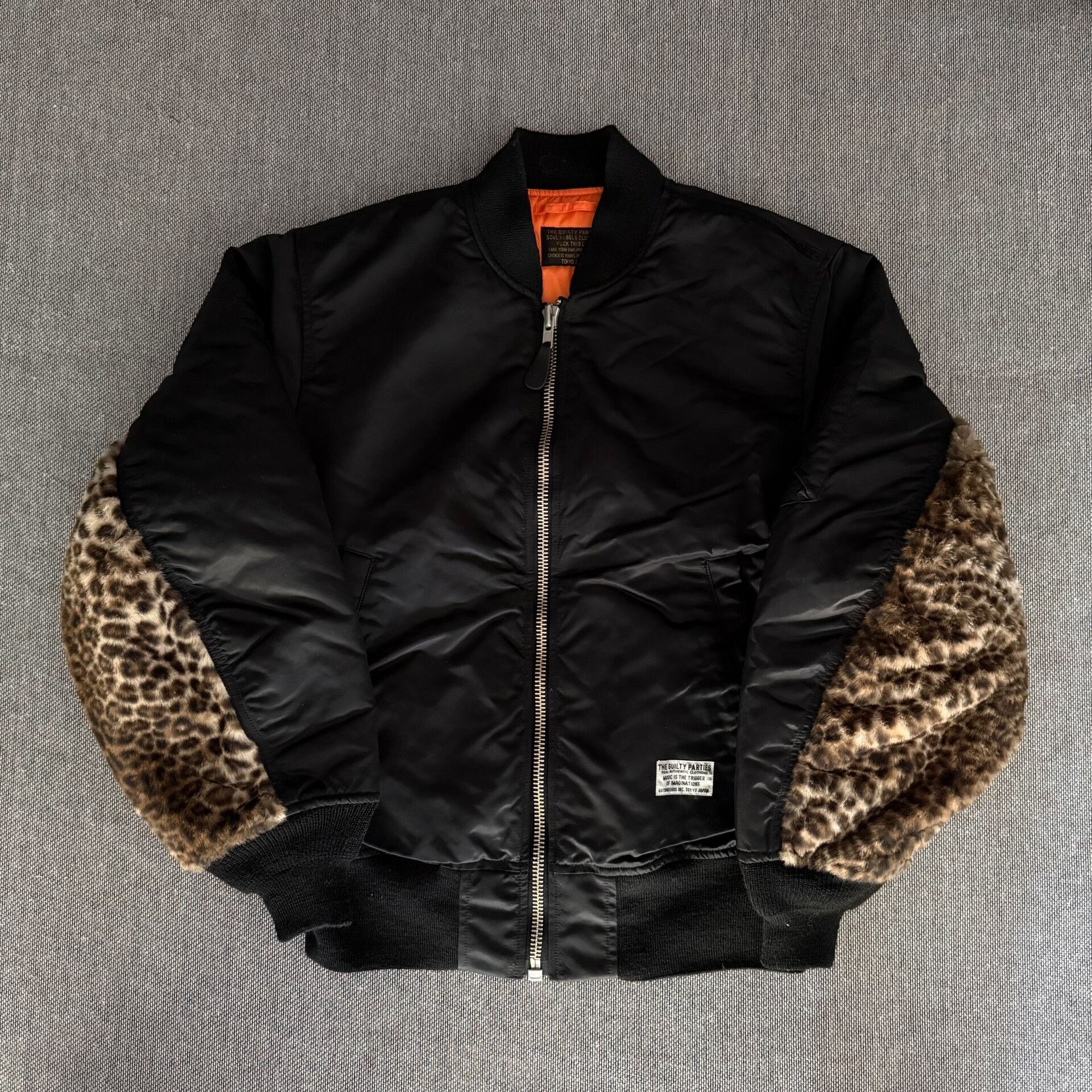 Wacko Maria Wacko Maria Leopard Print MA1 Flight Jacket Size US M / EU 48-50 / 2 - 1 Thumbnail