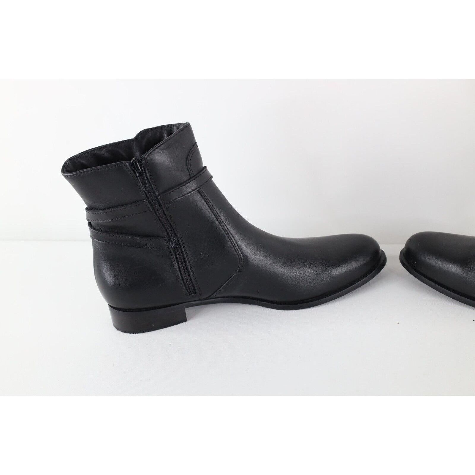Vintage New La Canadienne Waterproof Leather Side Zip Chelsea Boots Size US 11 / IT 41 - 7 Thumbnail