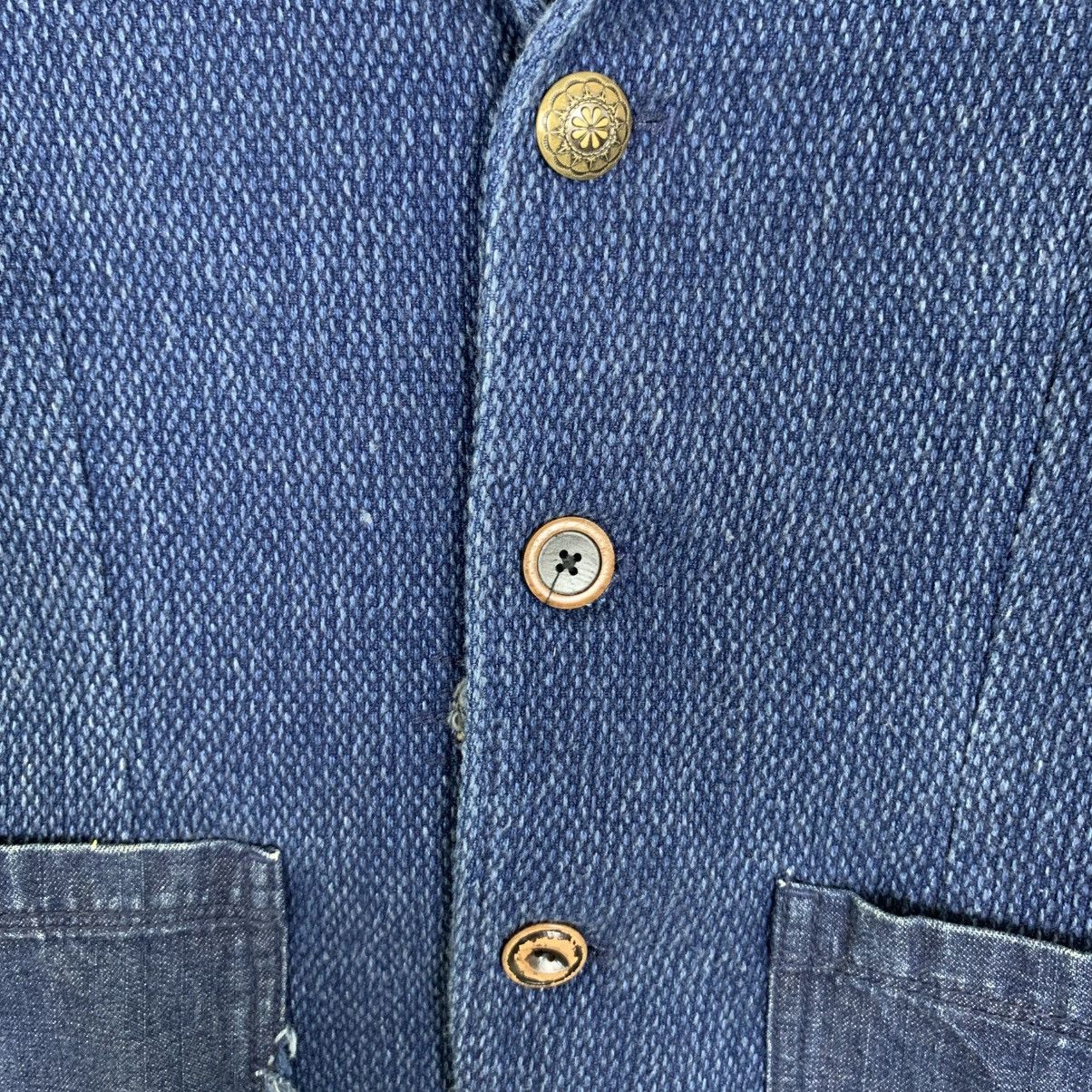 Vintage Vintage Initials Indigo Denim Jacket Size US XS / EU 42 / 0 - 4 Thumbnail