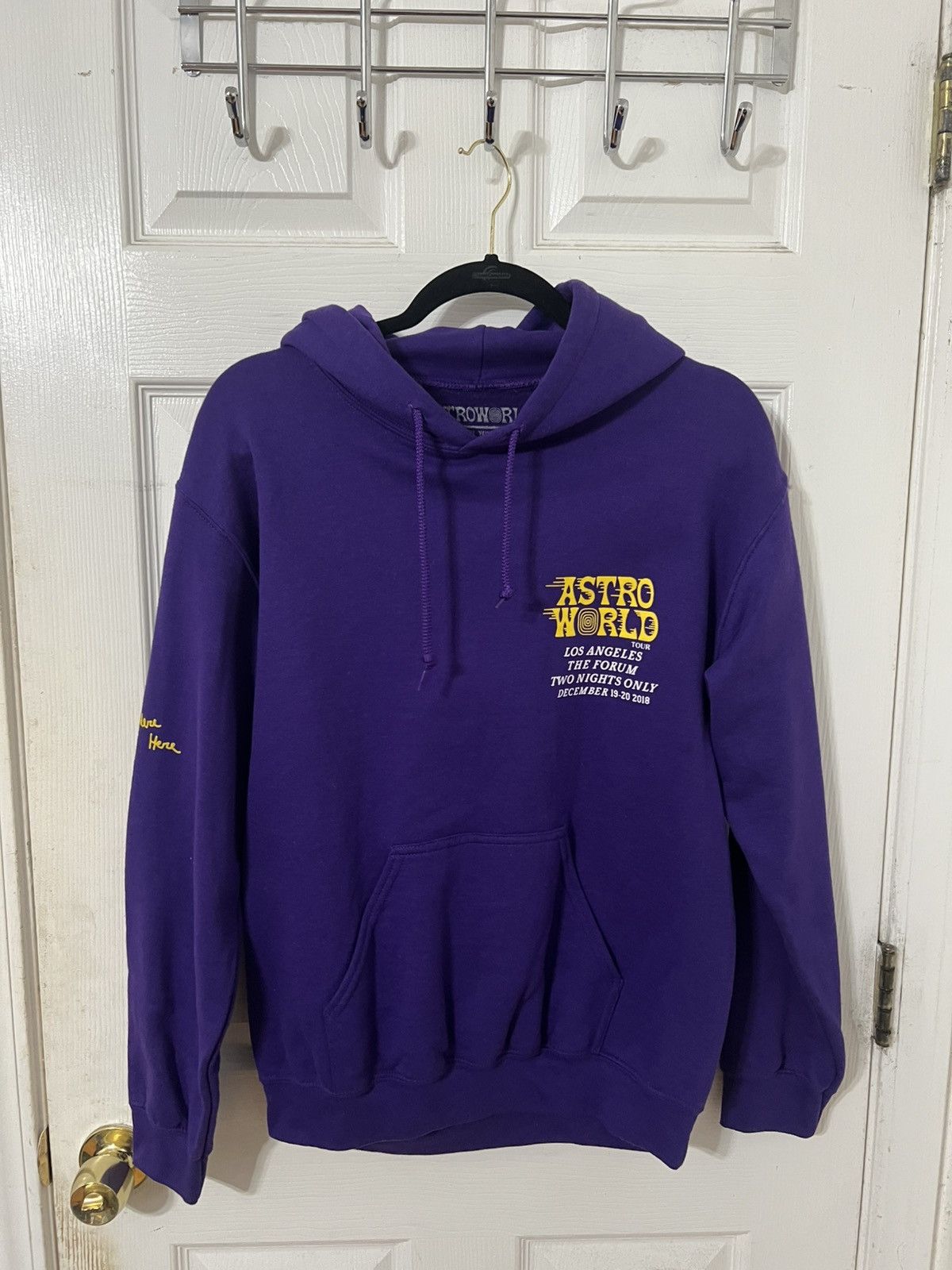 Travis Scott Travis scott astroworld los angeles tour date purple Size US S / EU 44-46 / 1 - 1 Thumbnail