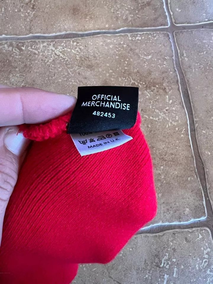 Vintage Vintage football hat Manchester United official made in U.K. Size ONE SIZE - 2 Thumbnail