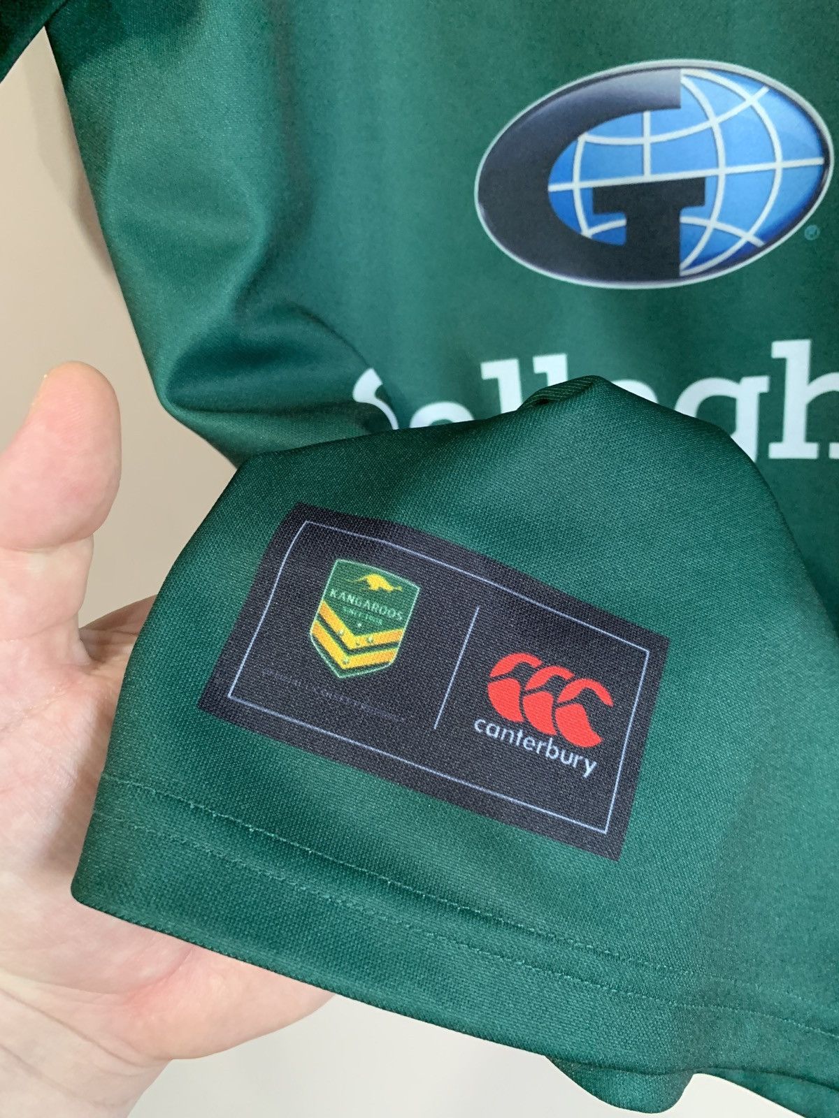 Canterbury of New Zealand Australia Home Rugby League Shirt Canterbury Jersey Size L Size US L / EU 52-54 / 3 - 5 Thumbnail