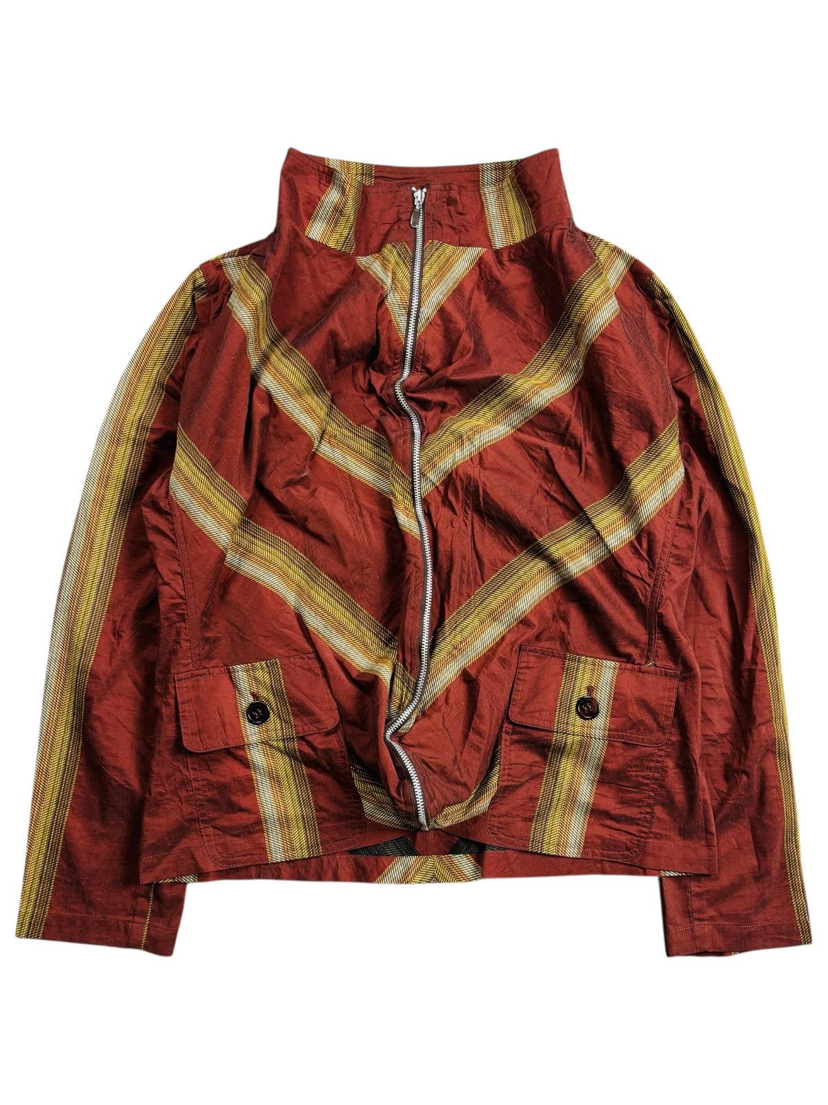 Archive Keiko Hishi - Wrinkle Zip Jacket
