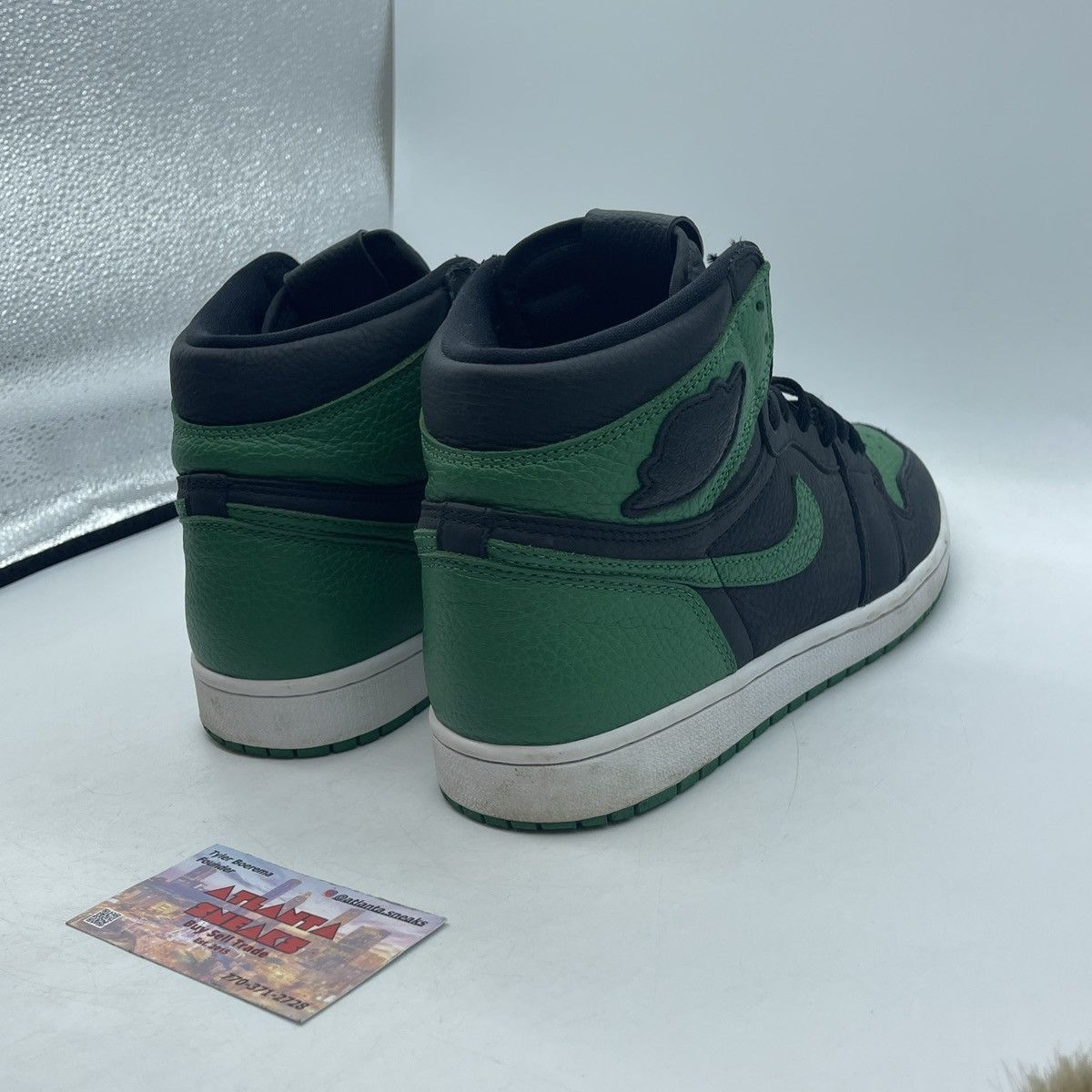 Jordan Brand Air Jordan 1 high pine green 2.0 Size US 8.5 / EU 41-42 - 5 Thumbnail