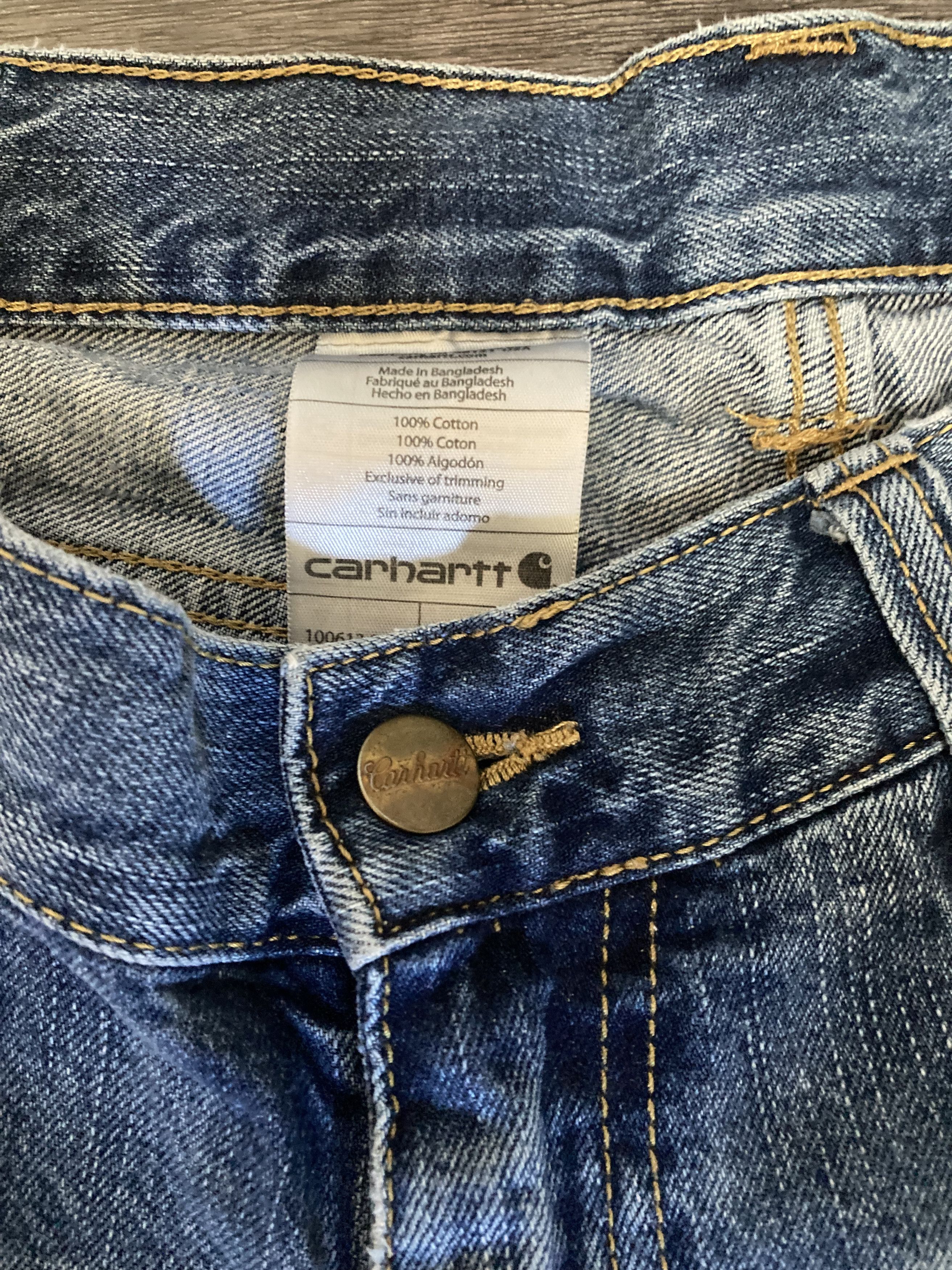 Carhartt Carhartt Light Wash Denim Jeans Size US 36 / EU 52 - 4 Thumbnail