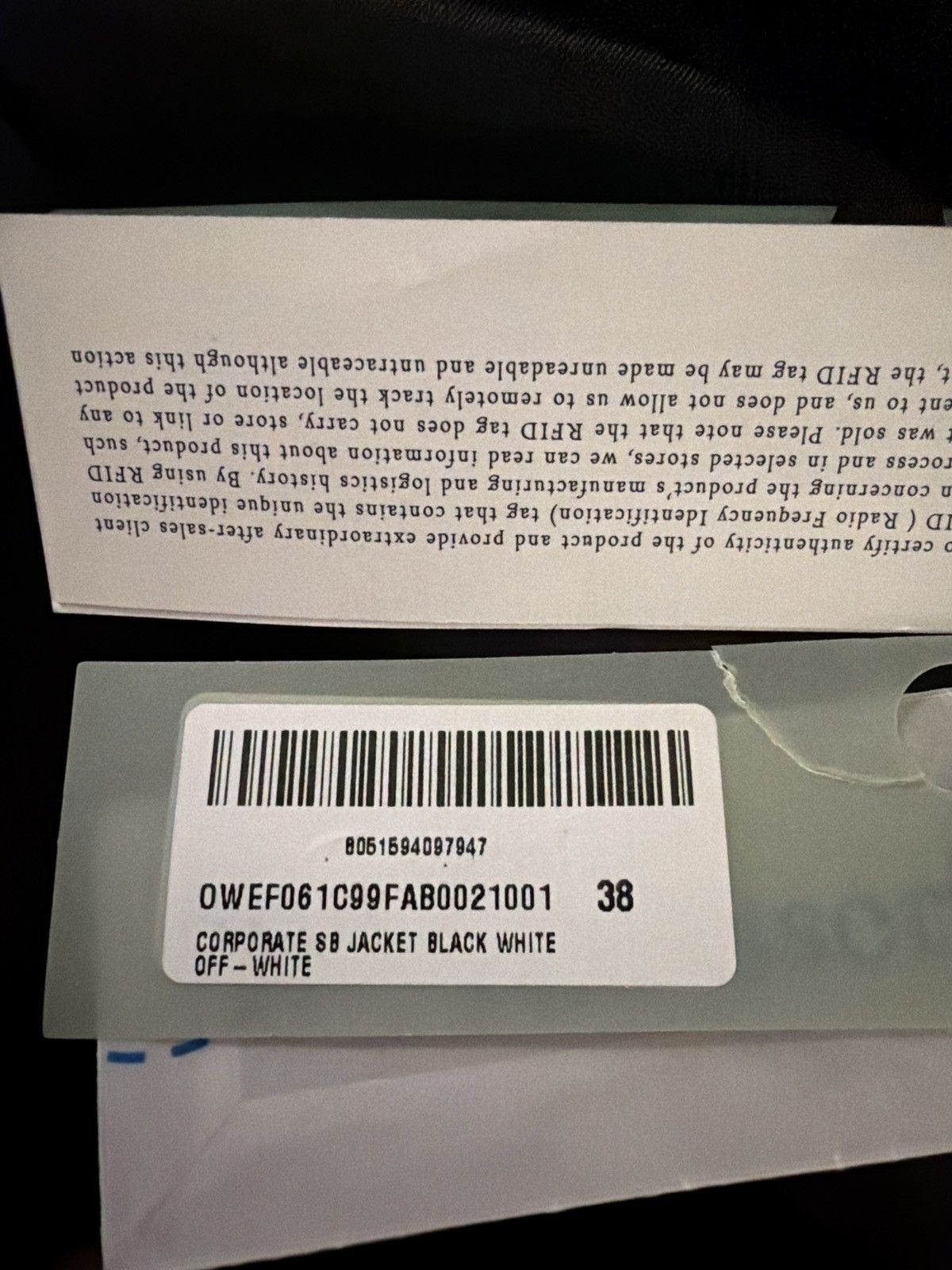 Off-White Off-White Corporate SB Jacket Size XS / US 0-2 / IT 36-38 - 5 Thumbnail