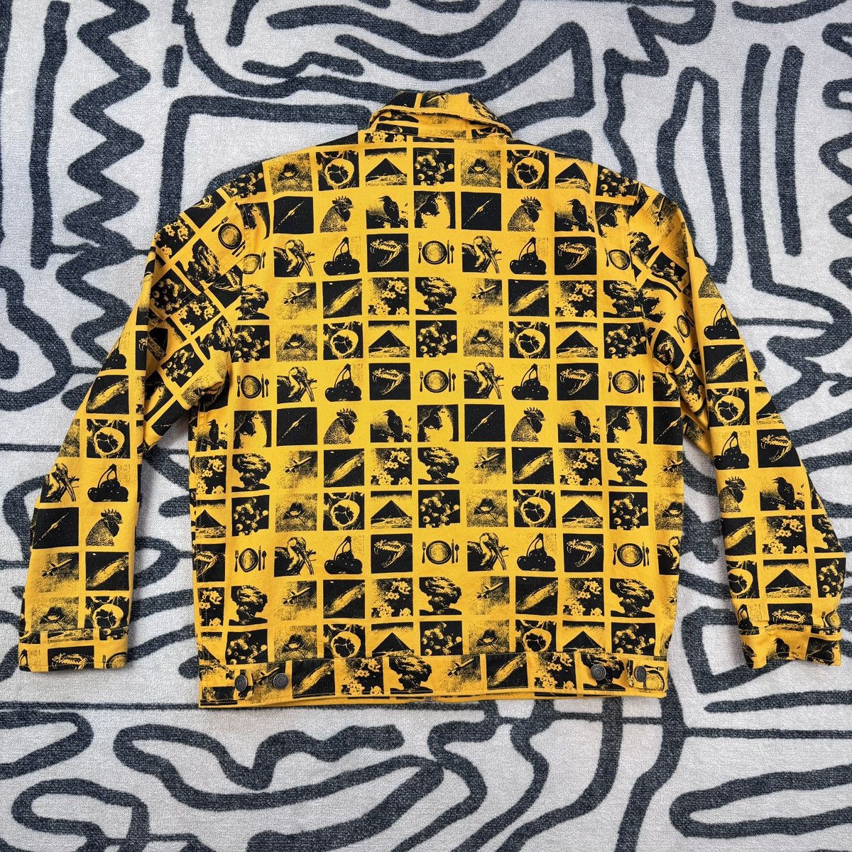 Obey Obey Chaos Jacket Yellow Size Large Size US L / EU 52-54 / 3 - 9 Thumbnail