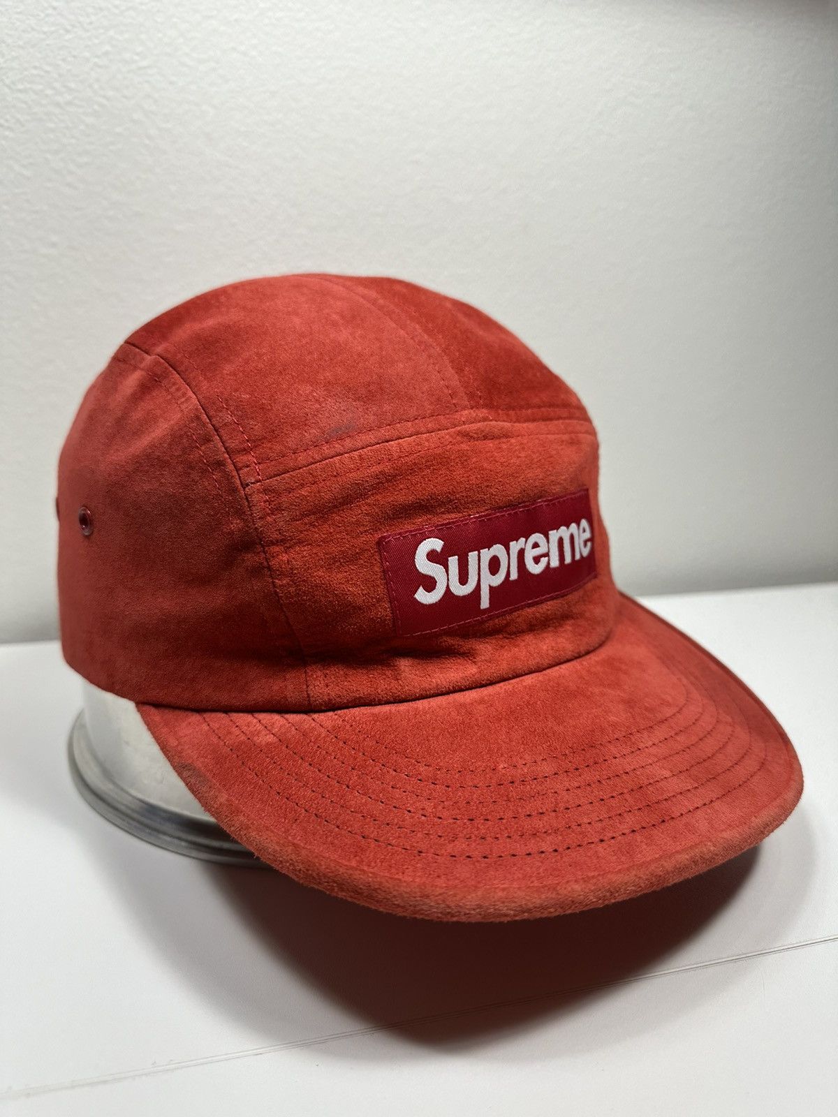 Supreme Supreme Suede Camp Cap Hat Size ONE SIZE - 3 Thumbnail
