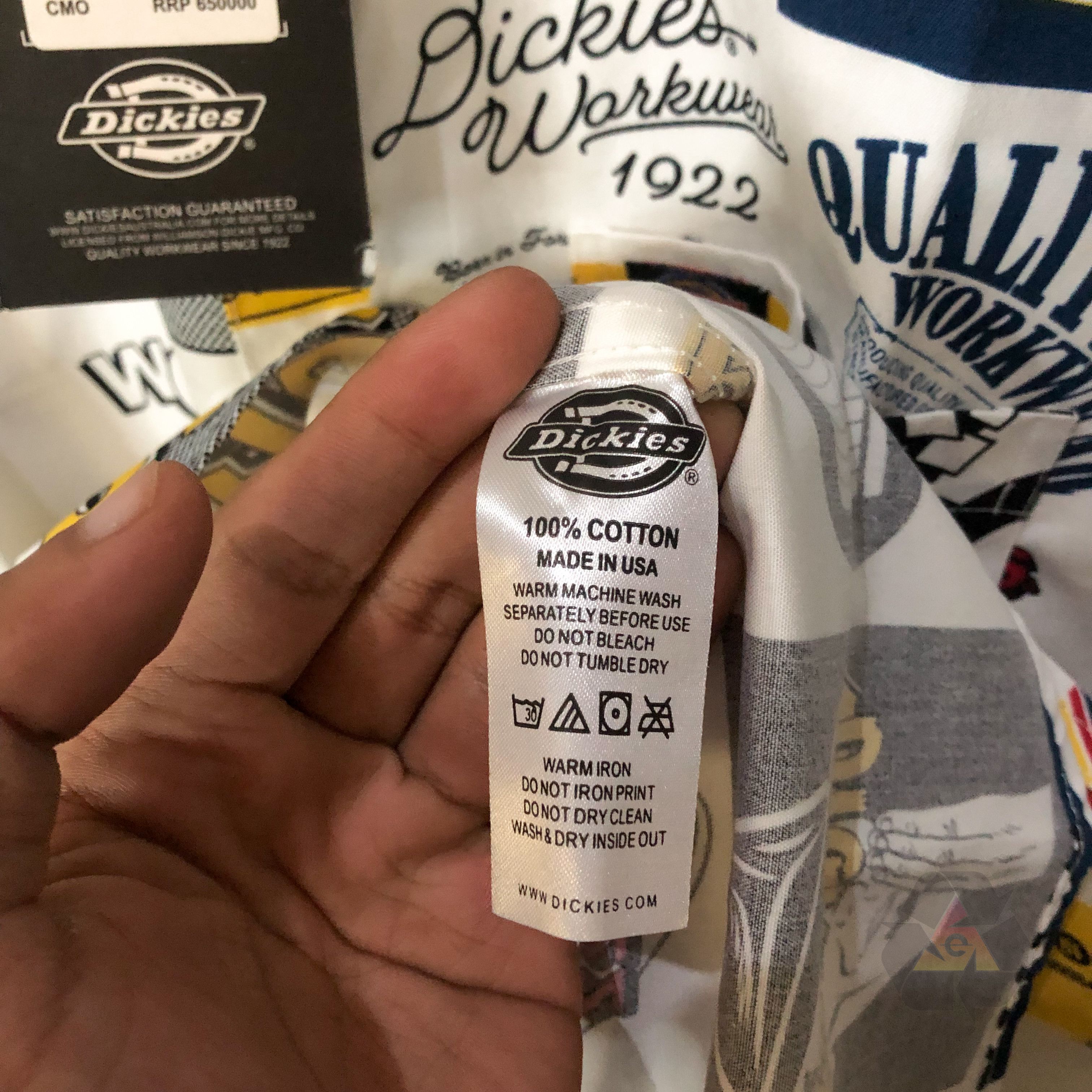Dickies RARE Dickies Montana Short Sleeve Reg Fit Shirt Dead Stock Size US XL / EU 56 / 4 - 9 Thumbnail