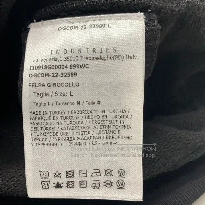 Moncler Moncler FW22 Logo Embroidery Men's Crewneck Sweatshirt. Size US L / EU 52-54 / 3 - 2 Thumbnail