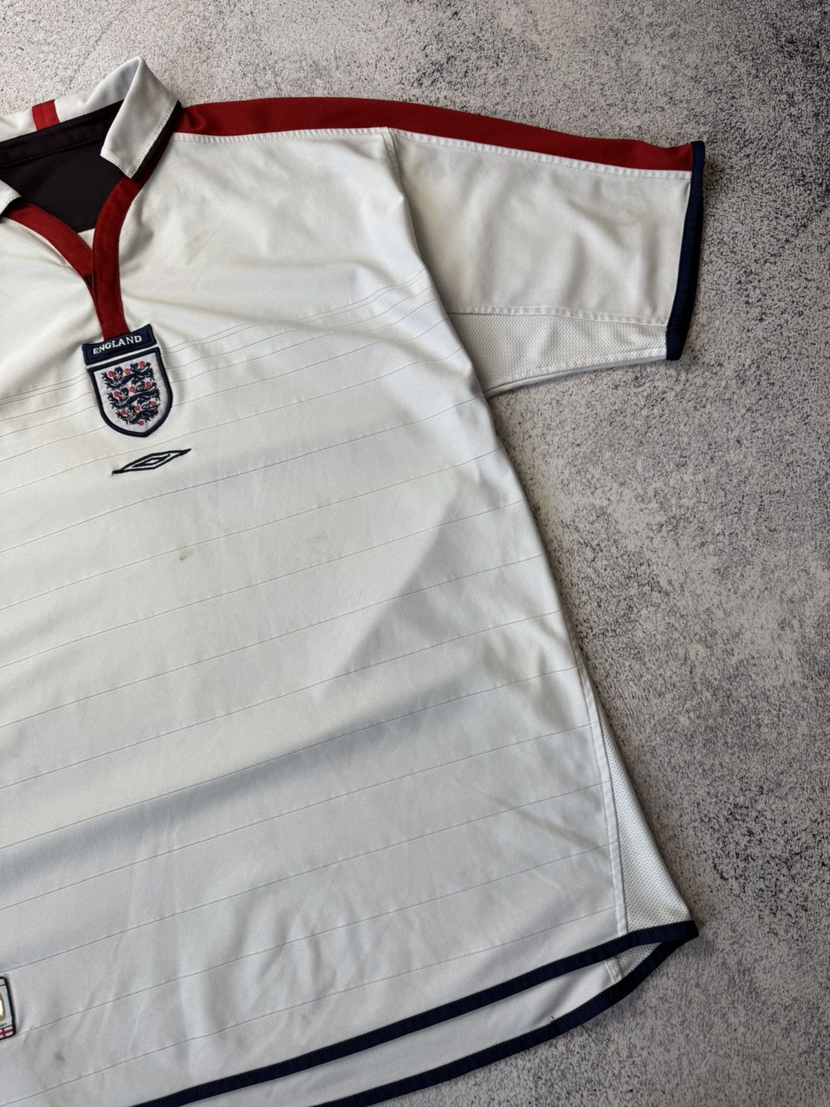 Umbro England reversible football shirt 2002 World Cup Umbro Size US L / EU 52-54 / 3 - 11 Thumbnail
