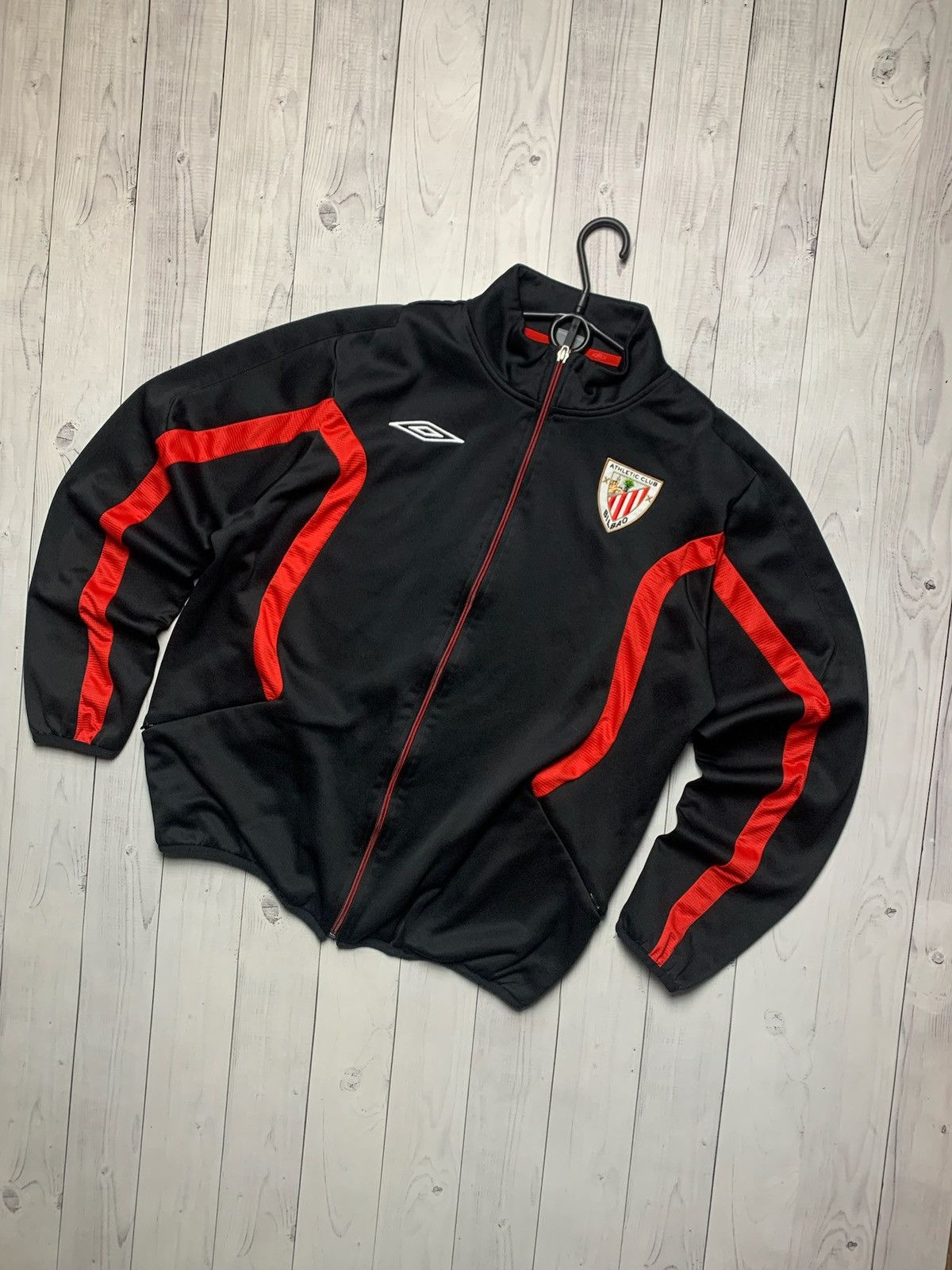 Umbro × Vintage Vintage Umbro Atletic Club Bilbao soccer track jacket L Size US L / EU 52-54 / 3 - 1 Thumbnail
