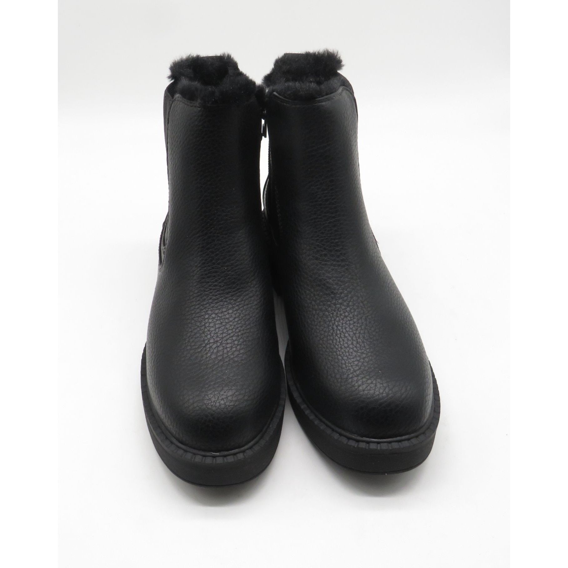 Other Blowfish Malibu Women's Black Faux Fur Chelsea Ankle Boots S Size US 7.5 / IT 37.5 - 2 Thumbnail
