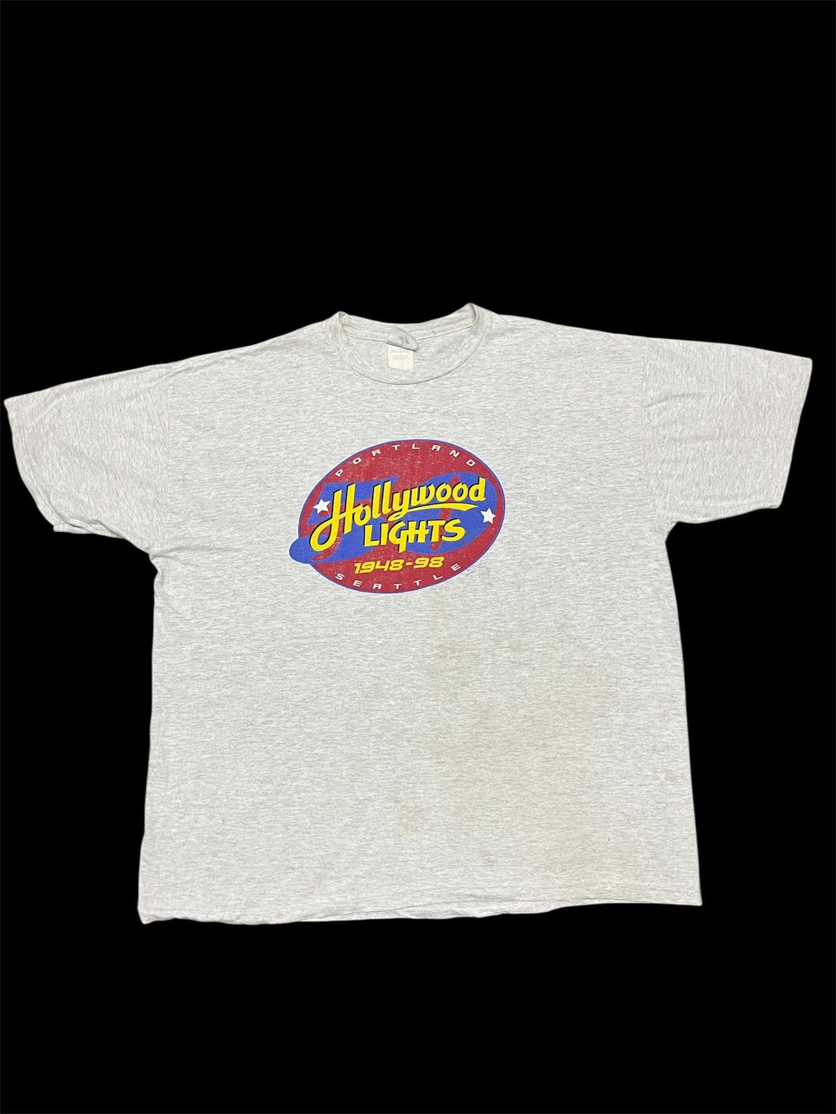 Vintage 🔥 TRUE VINTAGE 90s HOLLYWOOD LIGHTS SEATTLE Size US XL / EU 56 / 4 - 1 Thumbnail