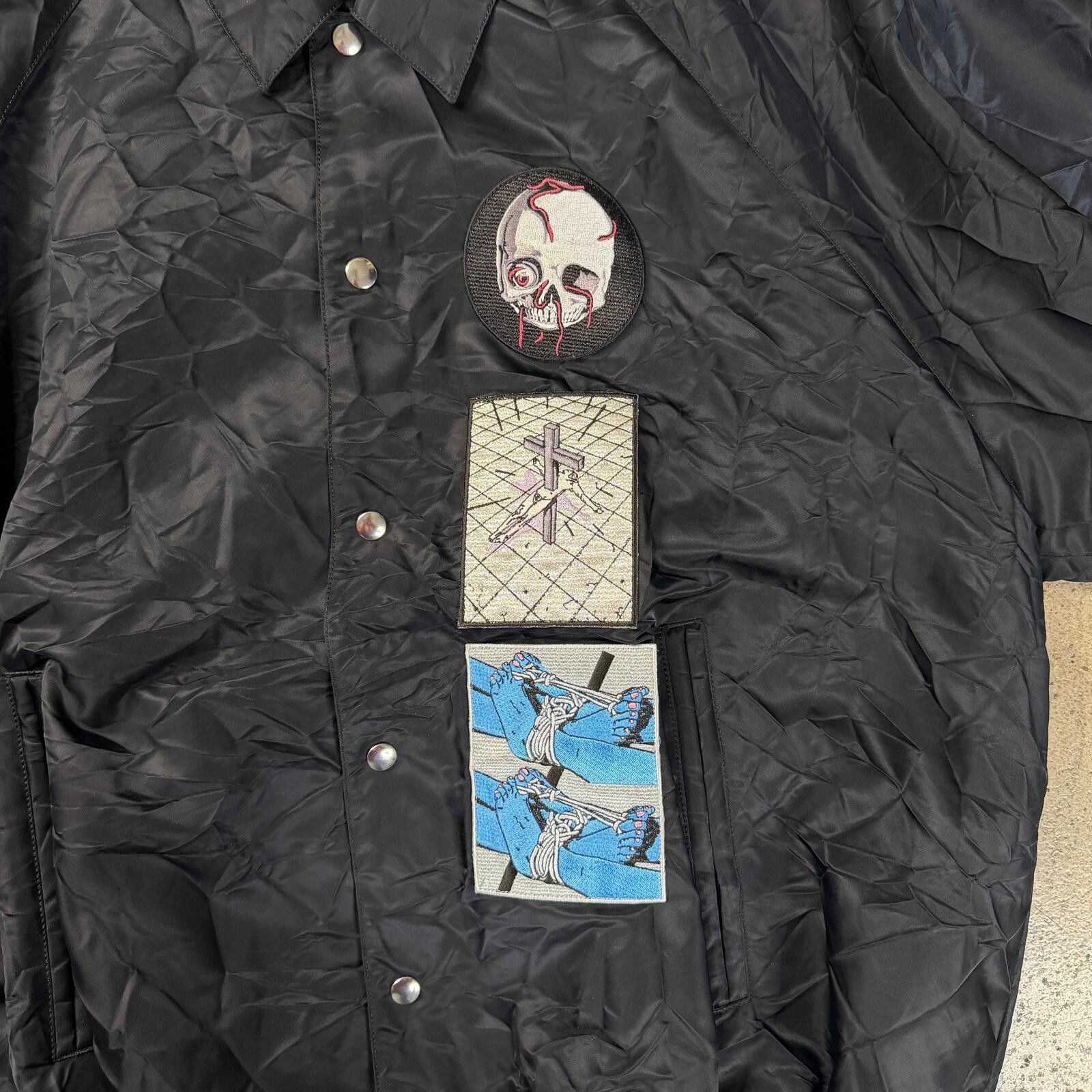 KIDILL Kidill Wrinkled Bomber Jacket Size US L / EU 52-54 / 3 - 4 Thumbnail