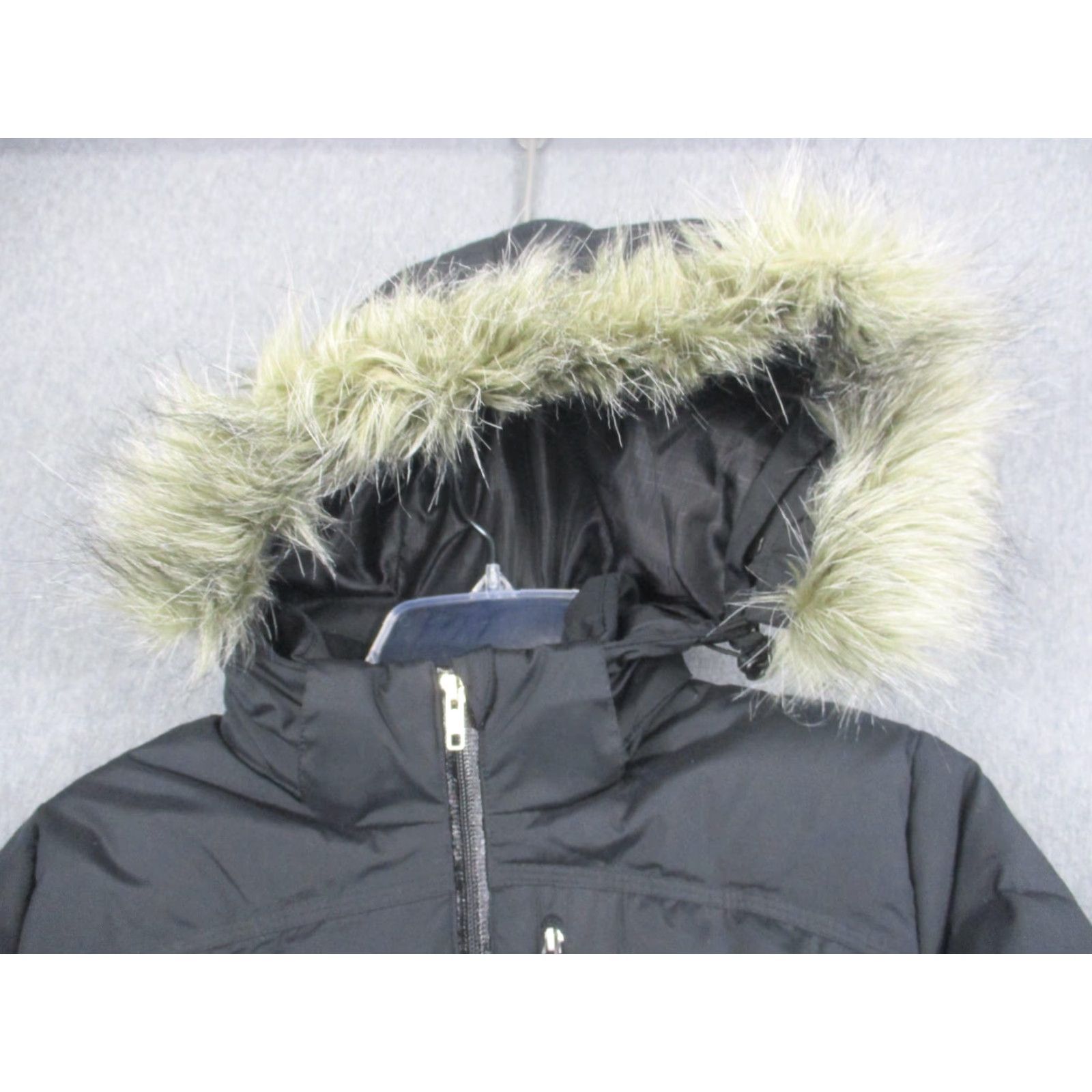 Vintage VINTAGE: No — North End Down Jacket Womens Small Black Hooded Puffer Parka Coat Warm Logik Size S / US 4 / IT 40 - 4 Thumbnail