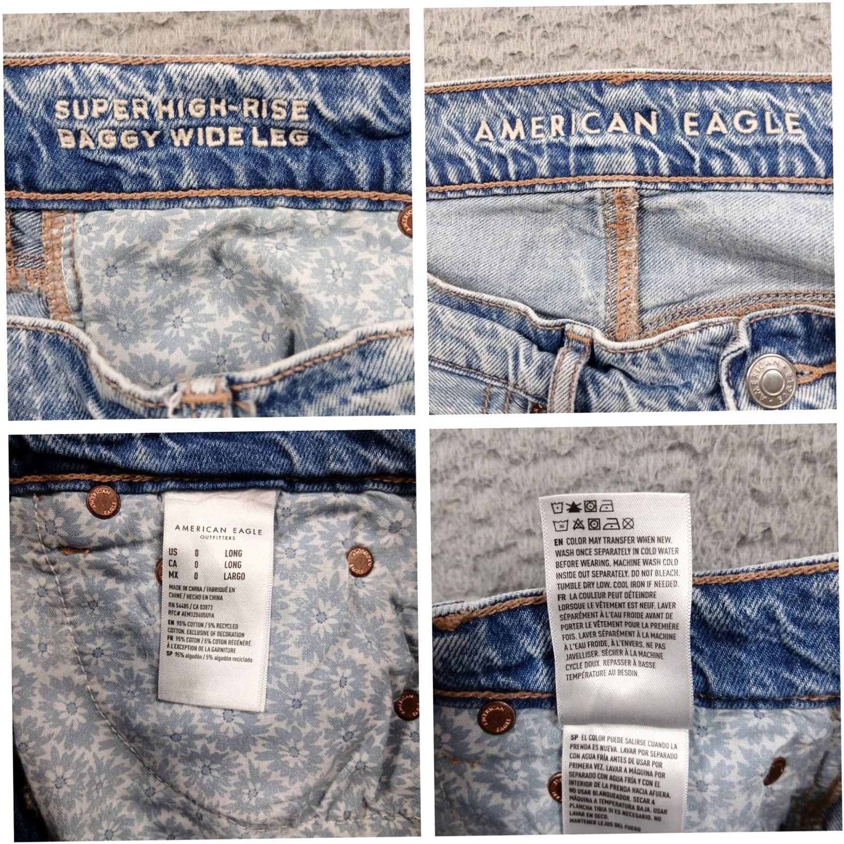 American Eagle Outfitters VINTAGE? No. Size 25" / US 0 / IT 36 - 6 Thumbnail