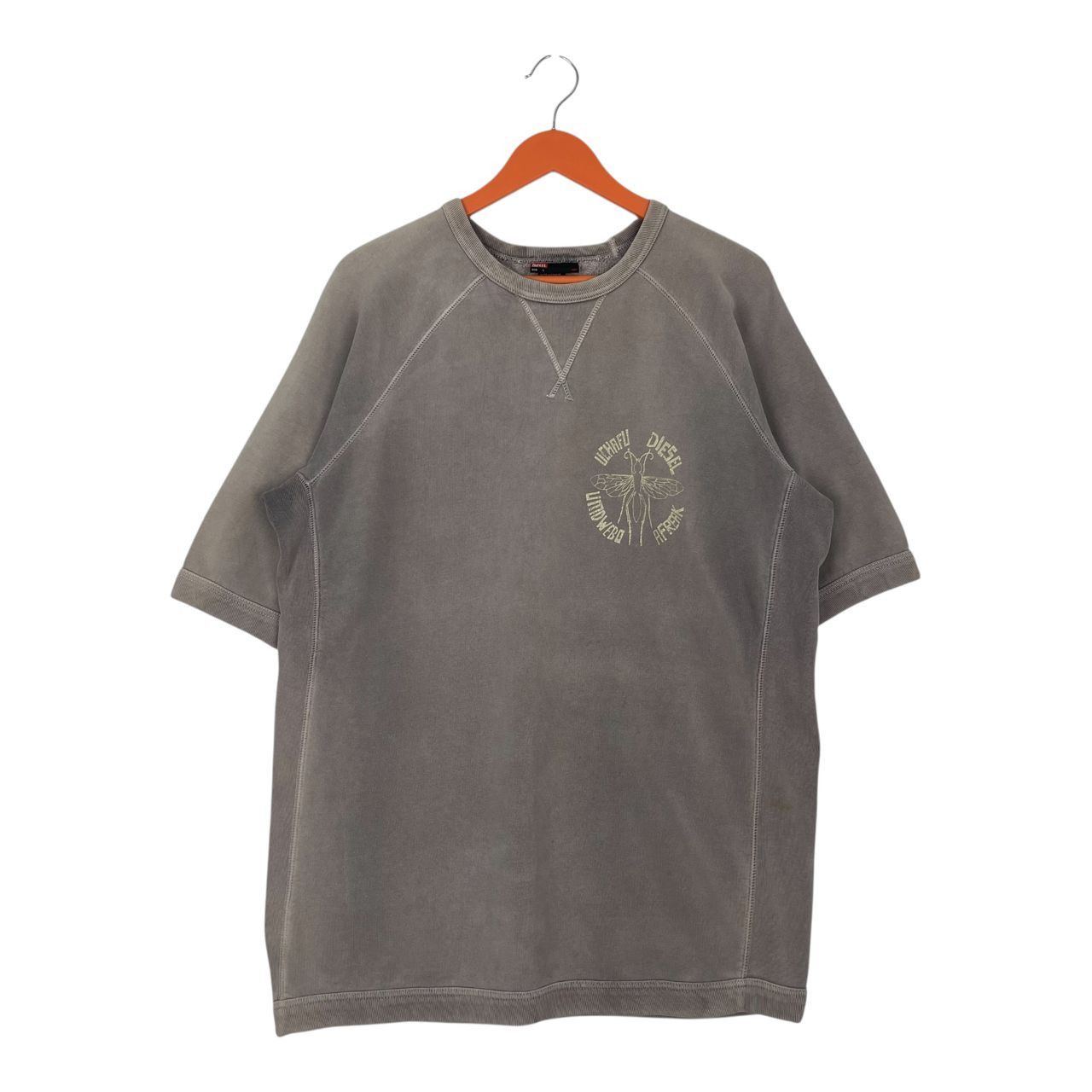 Diesel Vintag Diesel Short Sleeve Pullover Sweatshirt Size US L / EU 52-54 / 3 - 1 Thumbnail