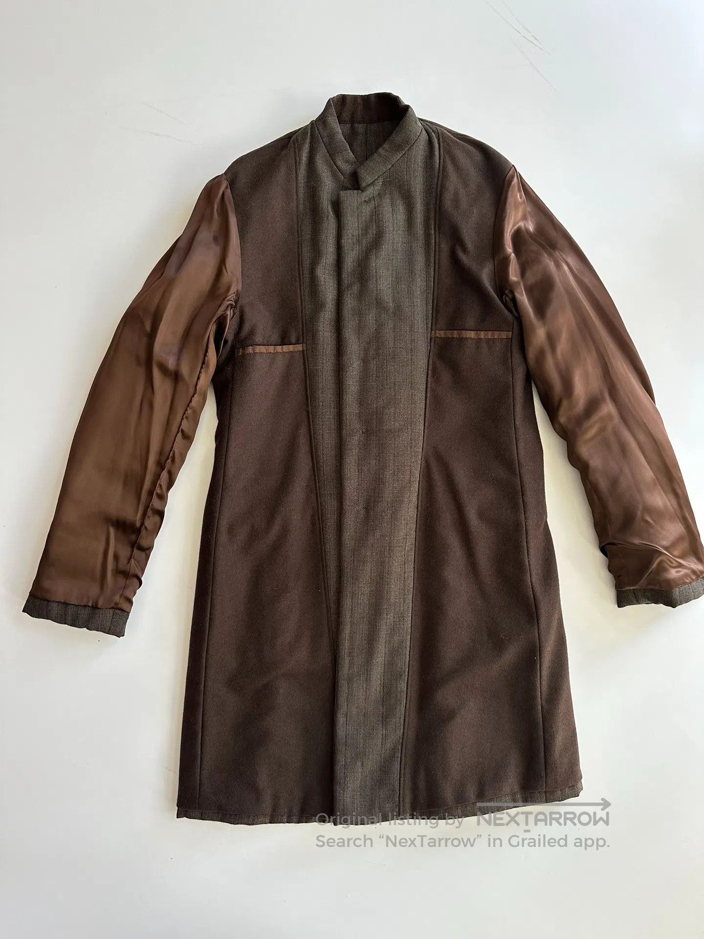 Dries Van Noten DRIES VAN NOTEN Leica-style collarless coat| Size US S / EU 44-46 / 1 - 2 Thumbnail