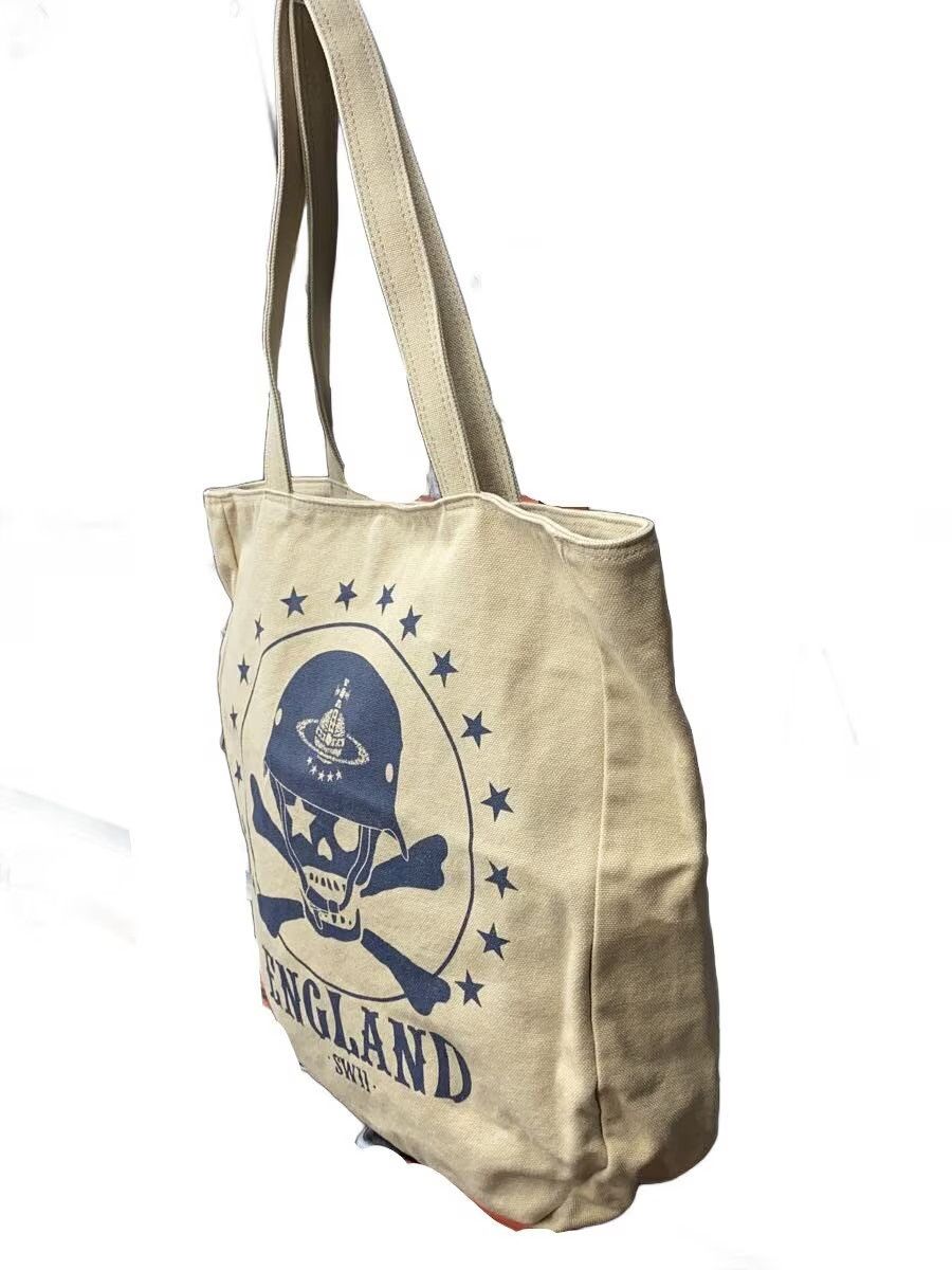 Vivienne Westwood England Skull Orb Tote Bag Size ONE SIZE - 3 Thumbnail