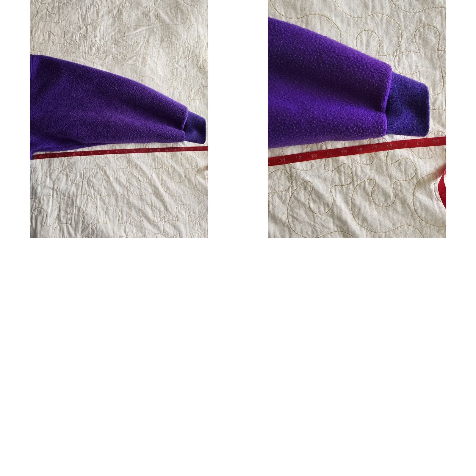 Vintage VINTAGE Cabin Creek Fleece Jacket 2XL Womens Purple 1980s 1990s Plus Size Everyday Androgyny Mens Girls Womens Size XXL / US 16-18 / IT 52-54 - 9 Thumbnail