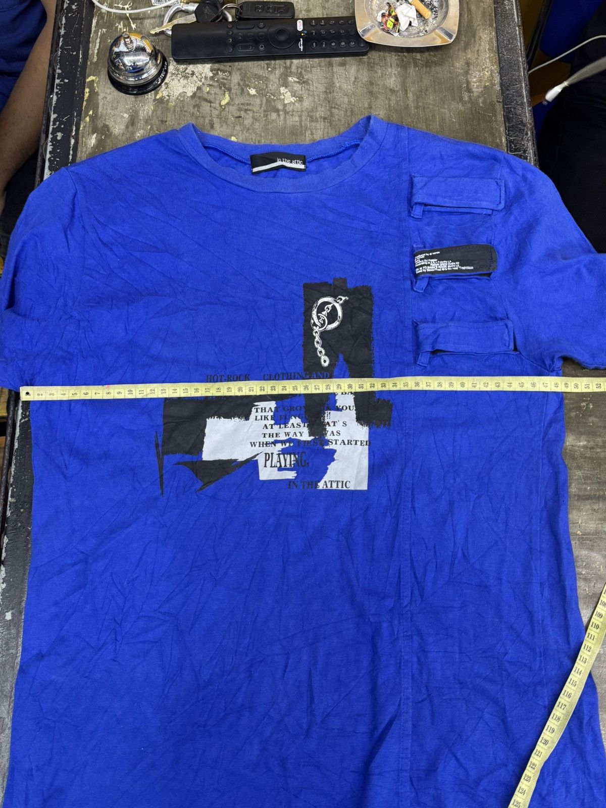 If Six Was Nine × Japanese Brand × Le Grande Bleu (L.G.B.) Archived Intheattic Poem Tees Size US M / EU 48-50 / 2 - 8 Thumbnail
