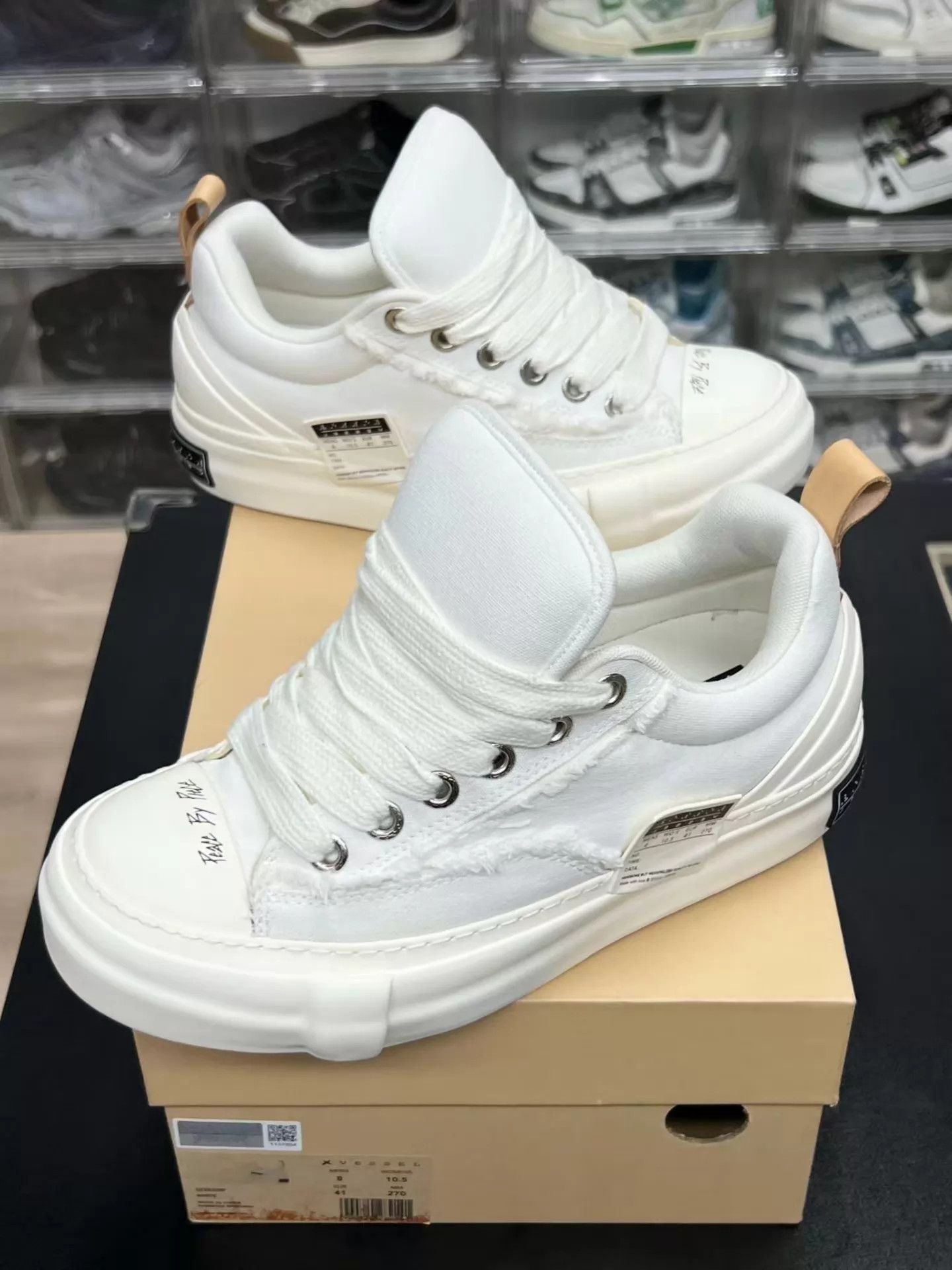 xVESSEL xVESSEL Vanness Wu Bread Shoes White 41 Size US 8 / EU 41 - 1 Thumbnail