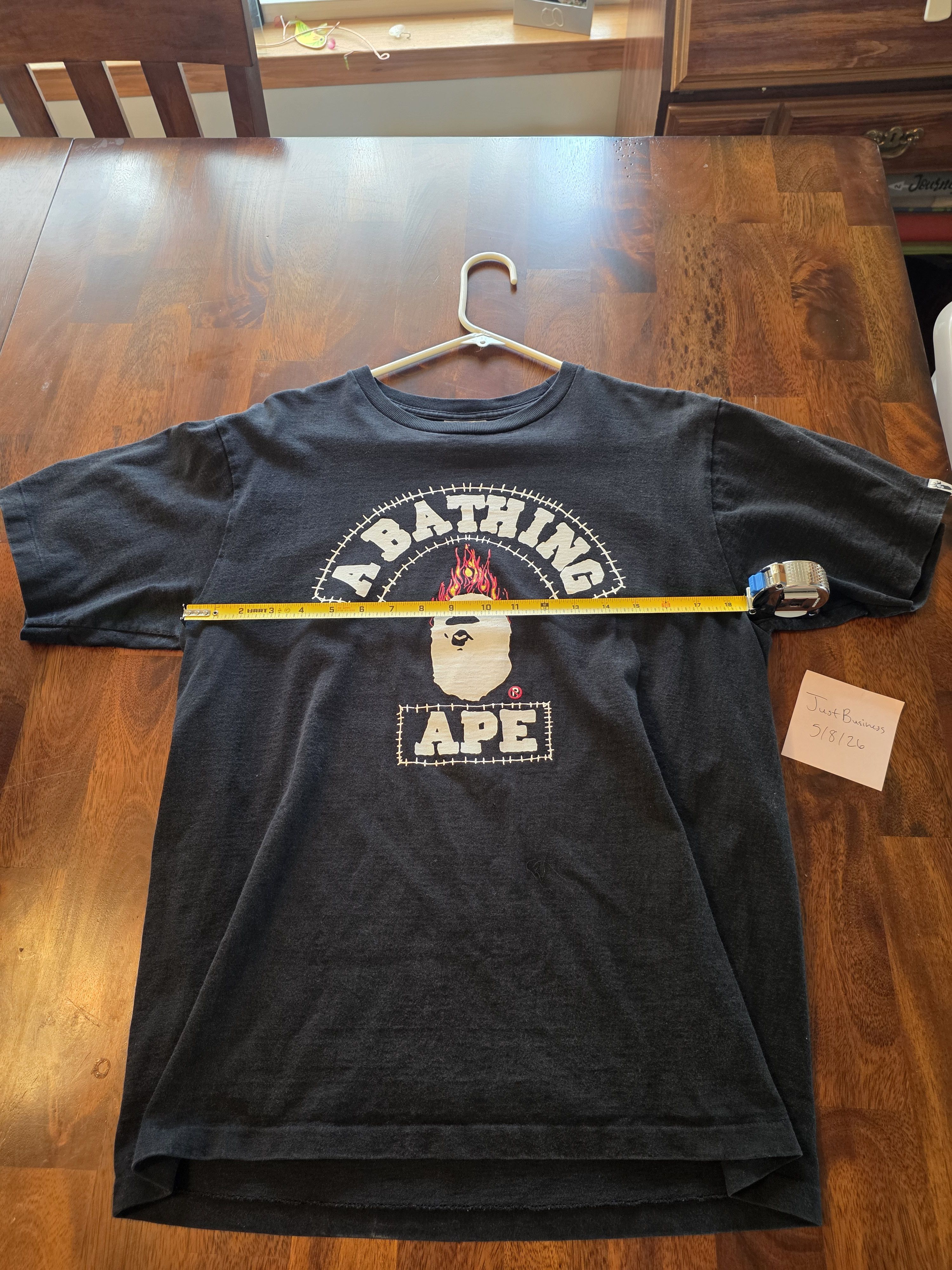 Bape Bape x Travis Scott 10th Anniversary Tee Size US L / EU 52-54 / 3 - 3 Thumbnail